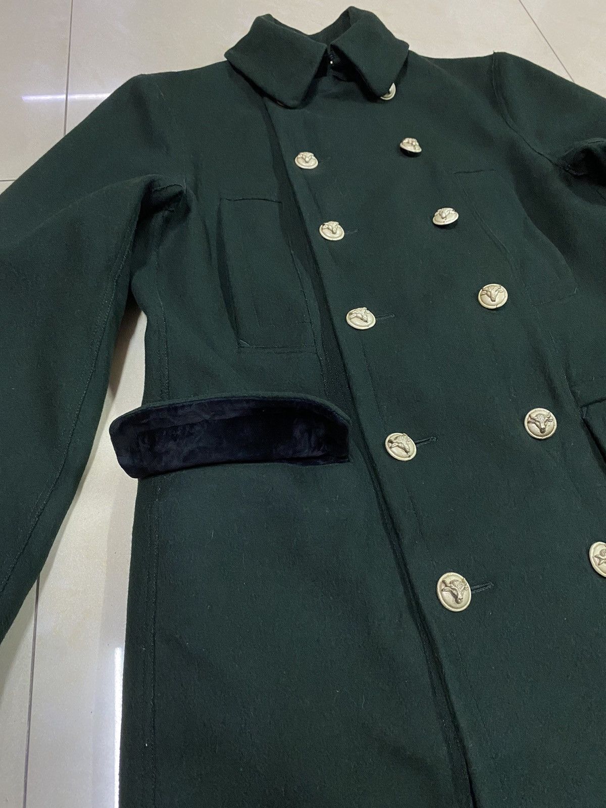 Jean Paul Gaultier JPG Wool Long Coat Size M / US 6-8 / IT 42-44 - 4 Thumbnail