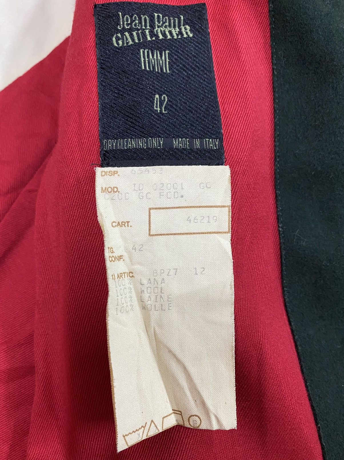 Jean Paul Gaultier JPG Wool Long Coat Size M / US 6-8 / IT 42-44 - 13 Thumbnail
