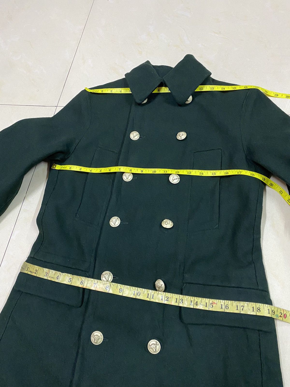 Jean Paul Gaultier JPG Wool Long Coat Size M / US 6-8 / IT 42-44 - 16 Thumbnail