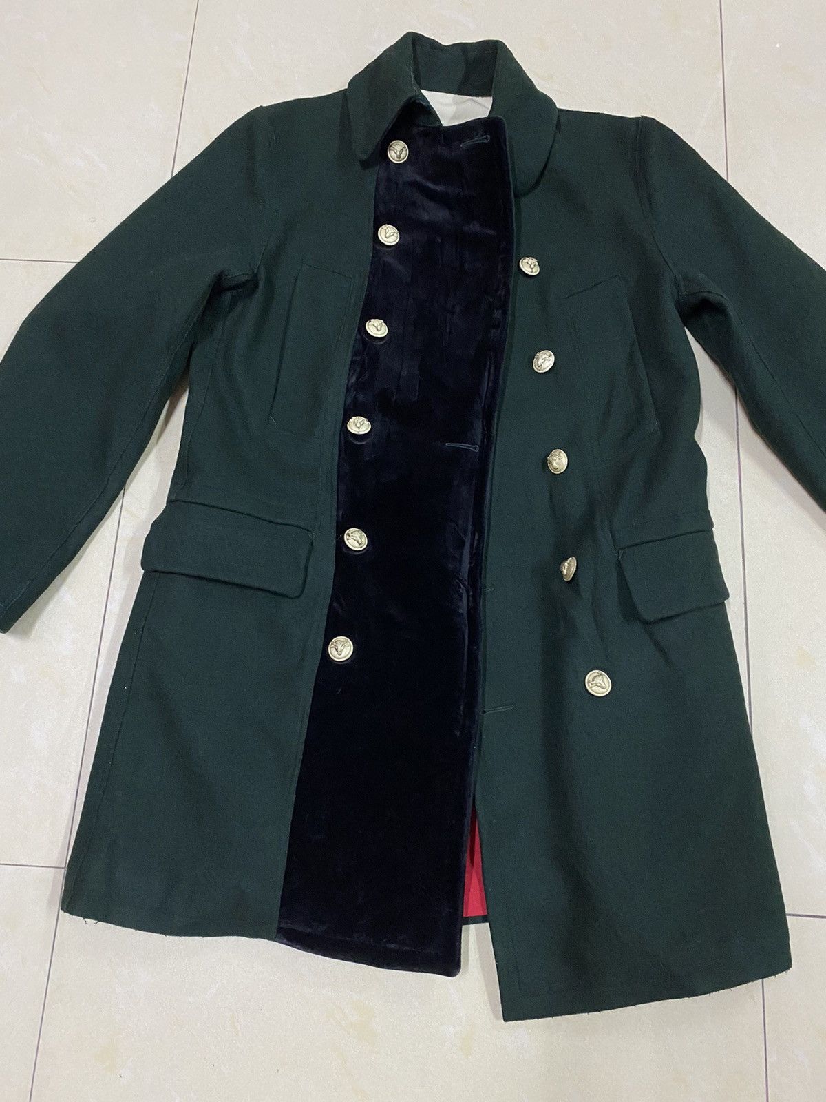 Jean Paul Gaultier JPG Wool Long Coat Size M / US 6-8 / IT 42-44 - 5 Thumbnail