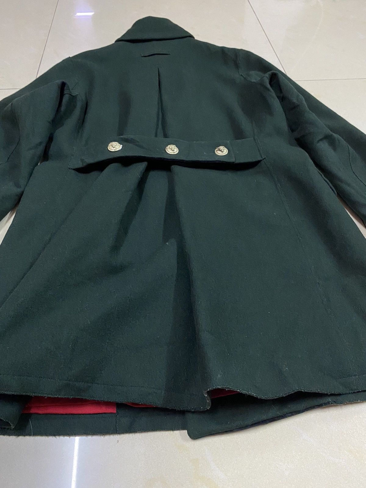 Jean Paul Gaultier JPG Wool Long Coat Size M / US 6-8 / IT 42-44 - 7 Thumbnail