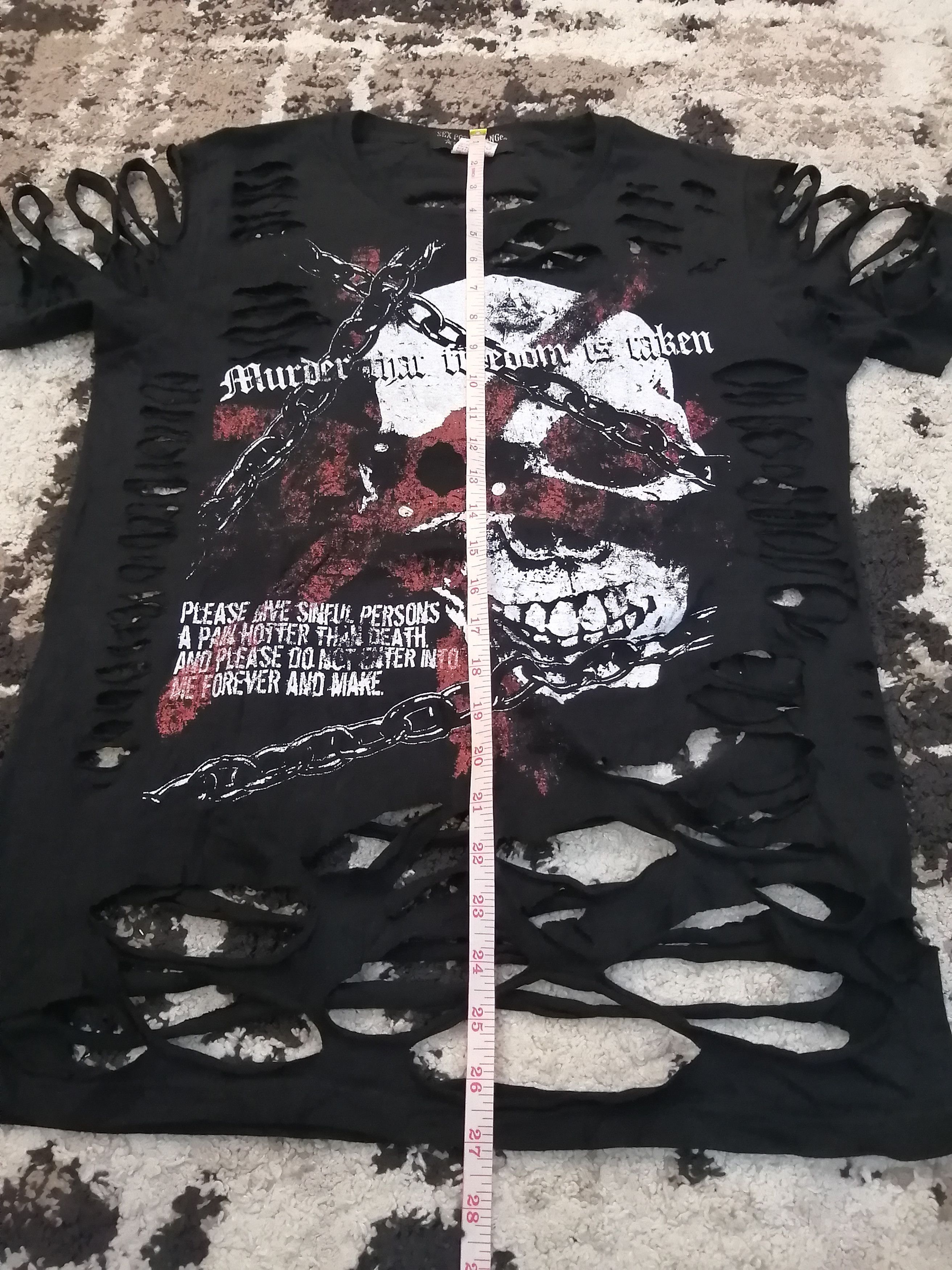 Seditionaries Japanese Sex Pot Revenge Nevermind The Bollocks Tshirt Size US S / EU 44-46 / 1 - 14 Thumbnail