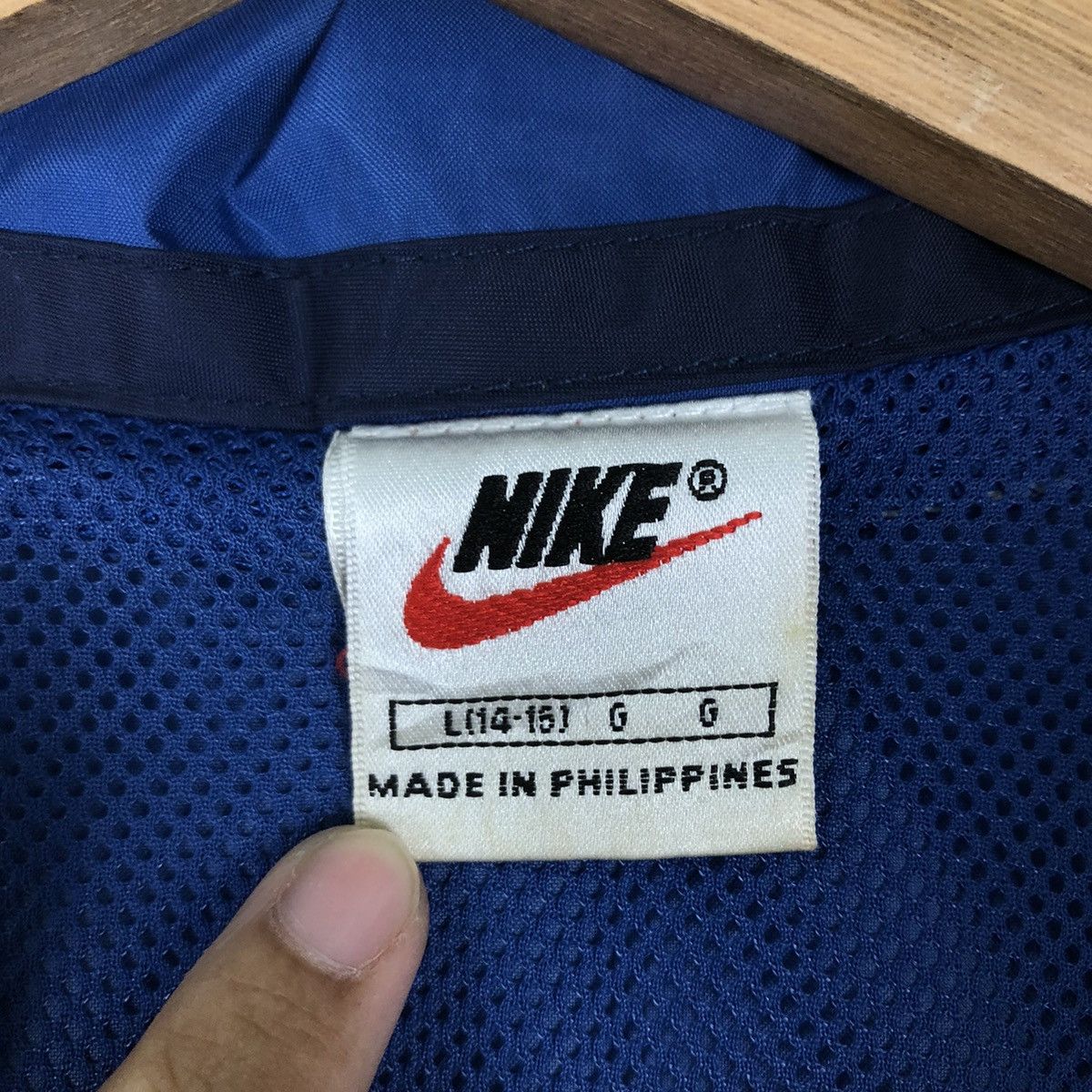 Nike × Vintage VINTAGE NIKE BIG SWOOSH SURVIVAL JACKET Size US L / EU 52-54 / 3 - 12 Thumbnail