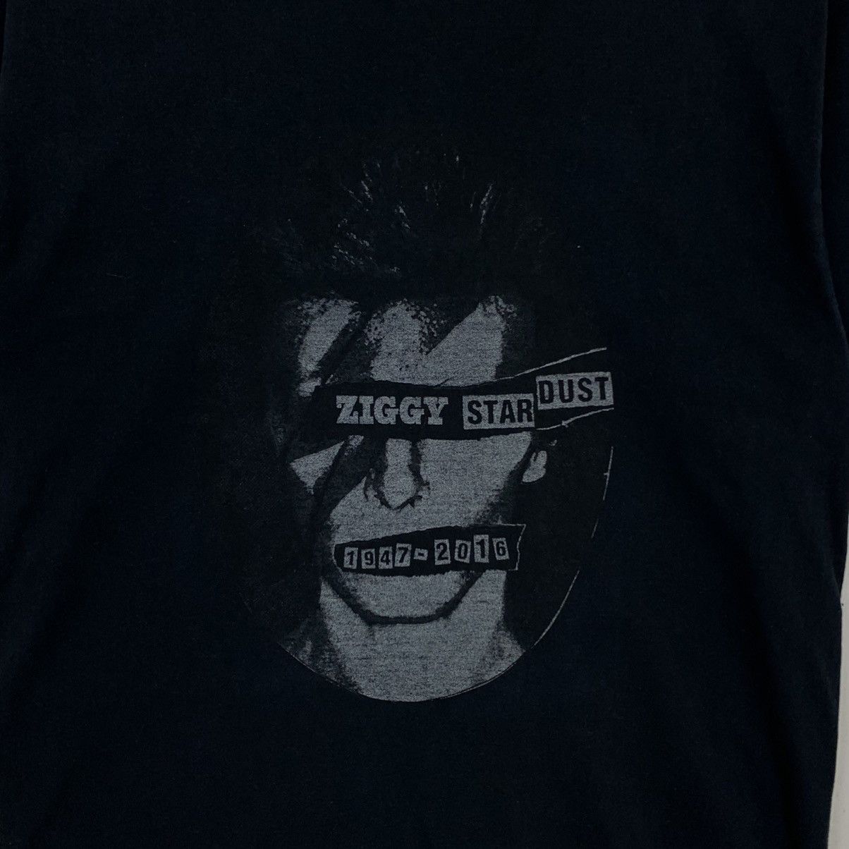 Band Tees × Lounge Lizard Vintage David Bowie Ziggy Start Dust Tshirt Size US M / EU 48-50 / 2 - 2 Thumbnail