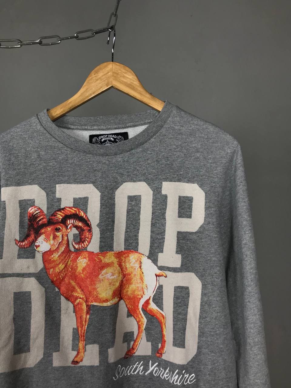 Drop Dead Clothing Drop Dead streetwear goat sweatshirt Size US M / EU 48-50 / 2 - 2 Thumbnail