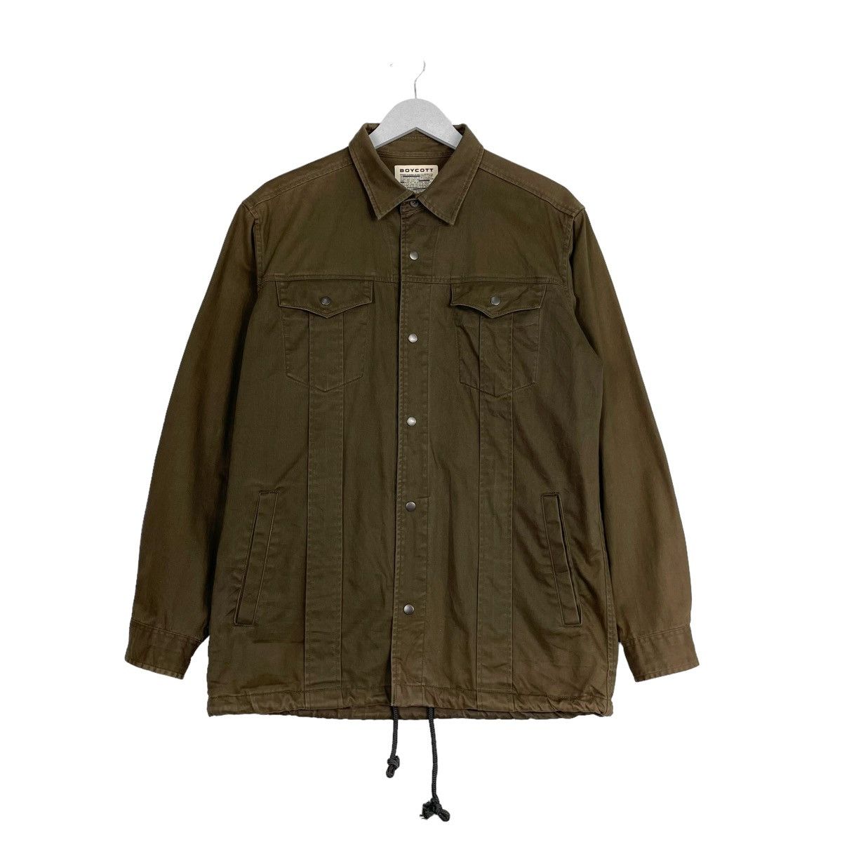 💥 JAPAN BOYCOTT BUTTON STREETSTYLE JACKET