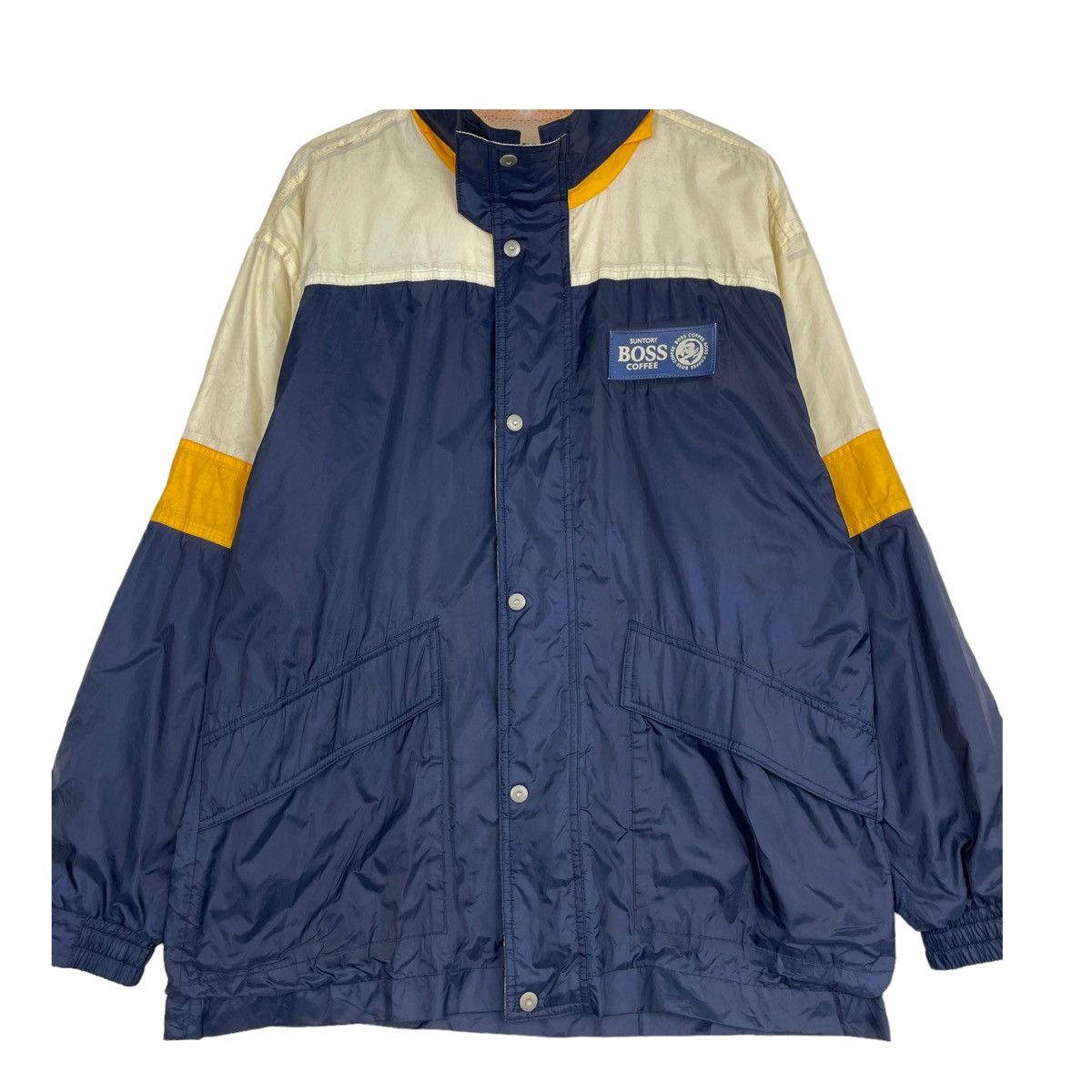 Japanese Brand × Vintage 🔥JAPAN SUNTORY BOSS COFFEE STREETSTYLE JACKET Size US L / EU 52-54 / 3 - 5 Thumbnail