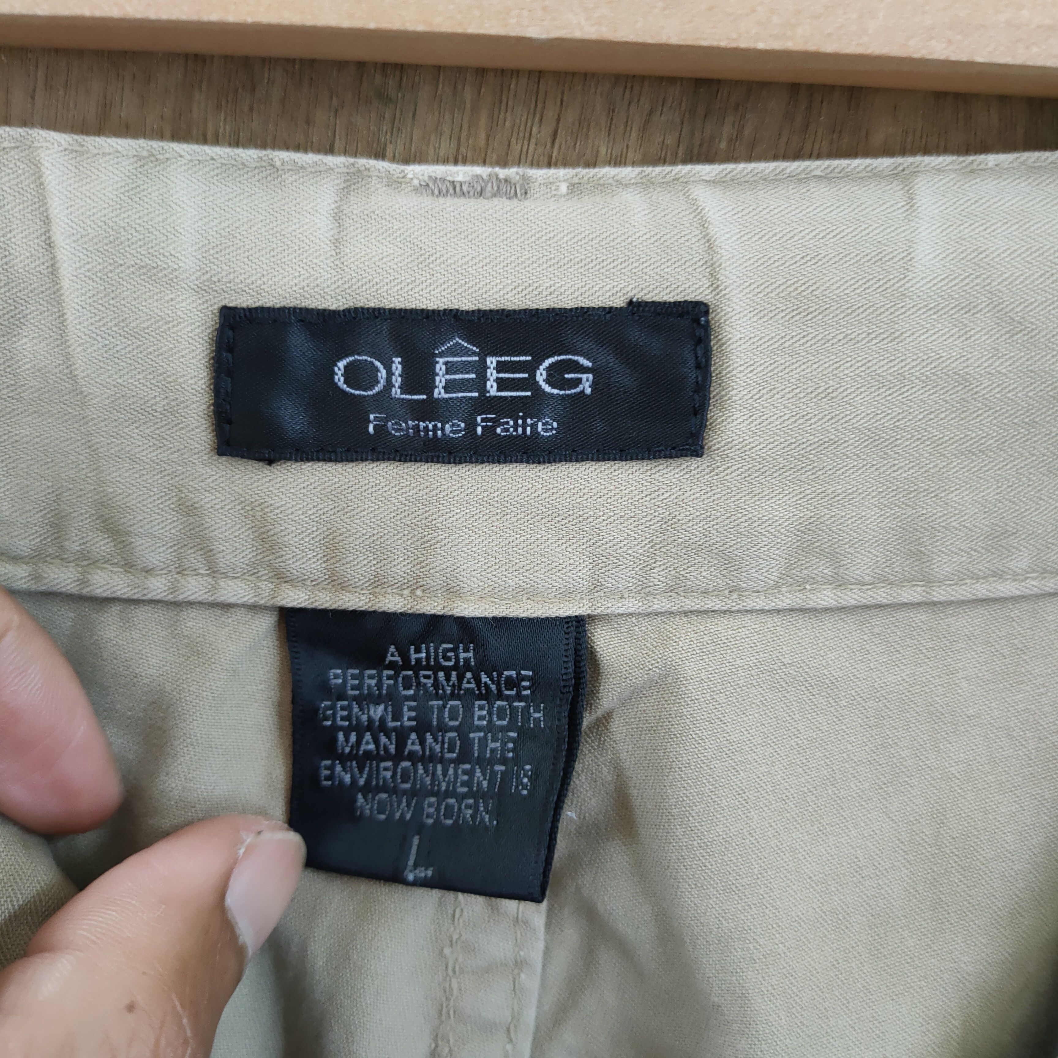 Japanese Brand OLEEG FADED CARGO PANTS Size US 32 / EU 48 - 12 Thumbnail
