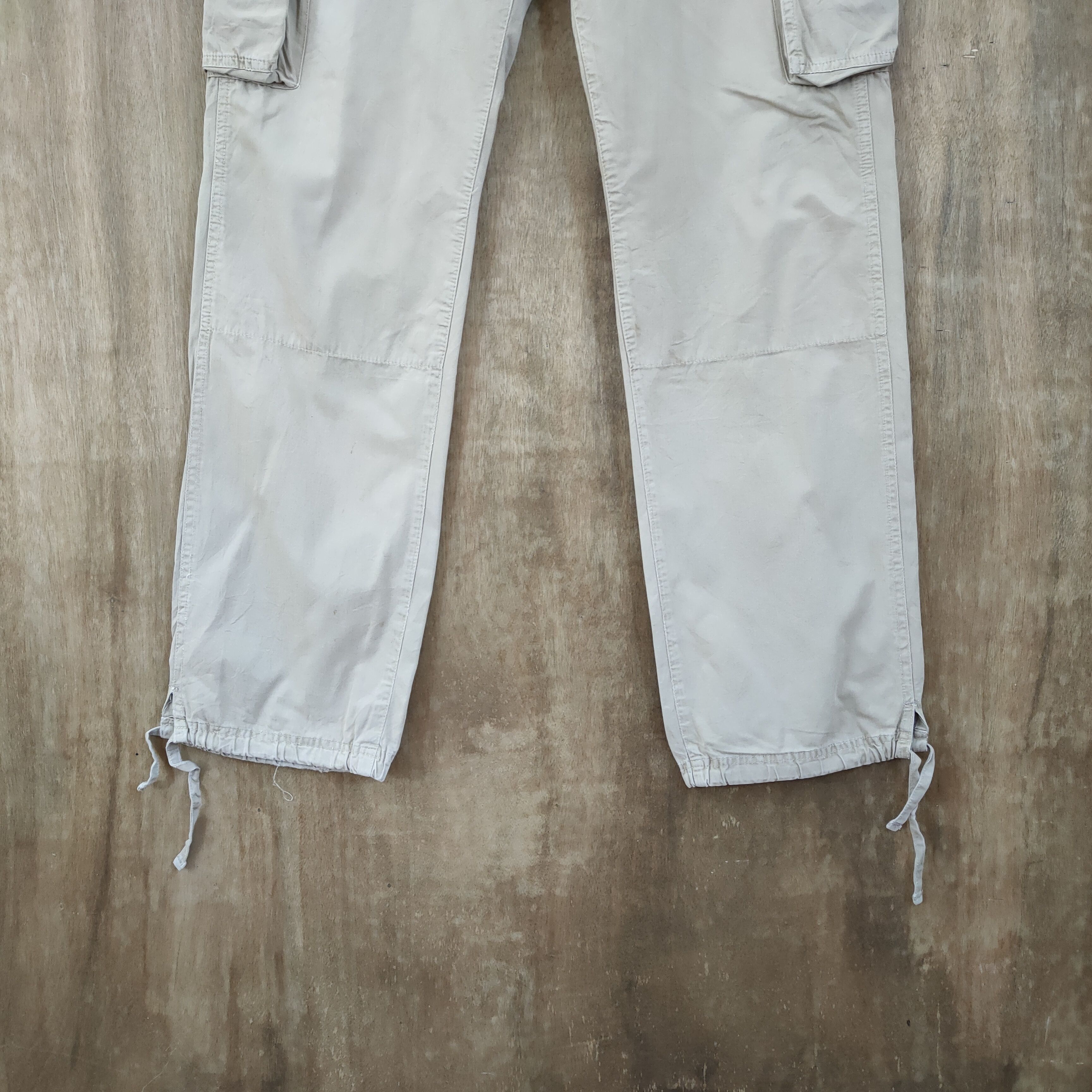 Japanese Brand OLEEG FADED CARGO PANTS Size US 32 / EU 48 - 3 Thumbnail
