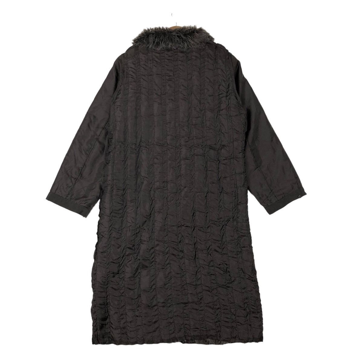 Designer VINTAGE EMILTOH JAPAN LONG JACKET MINK FUR LINING RARE Size M / US 6-8 / IT 42-44 - 7 Thumbnail