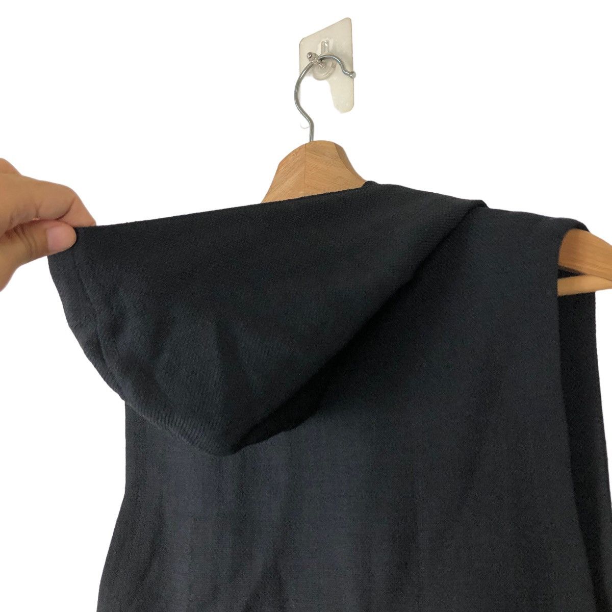 Japanese Brand VEST JACKET OSAMU MAEDA JAPAN INSPIRED YOHJI YAMAMOTO BLACK Size US M / EU 48-50 / 2 - 8 Thumbnail