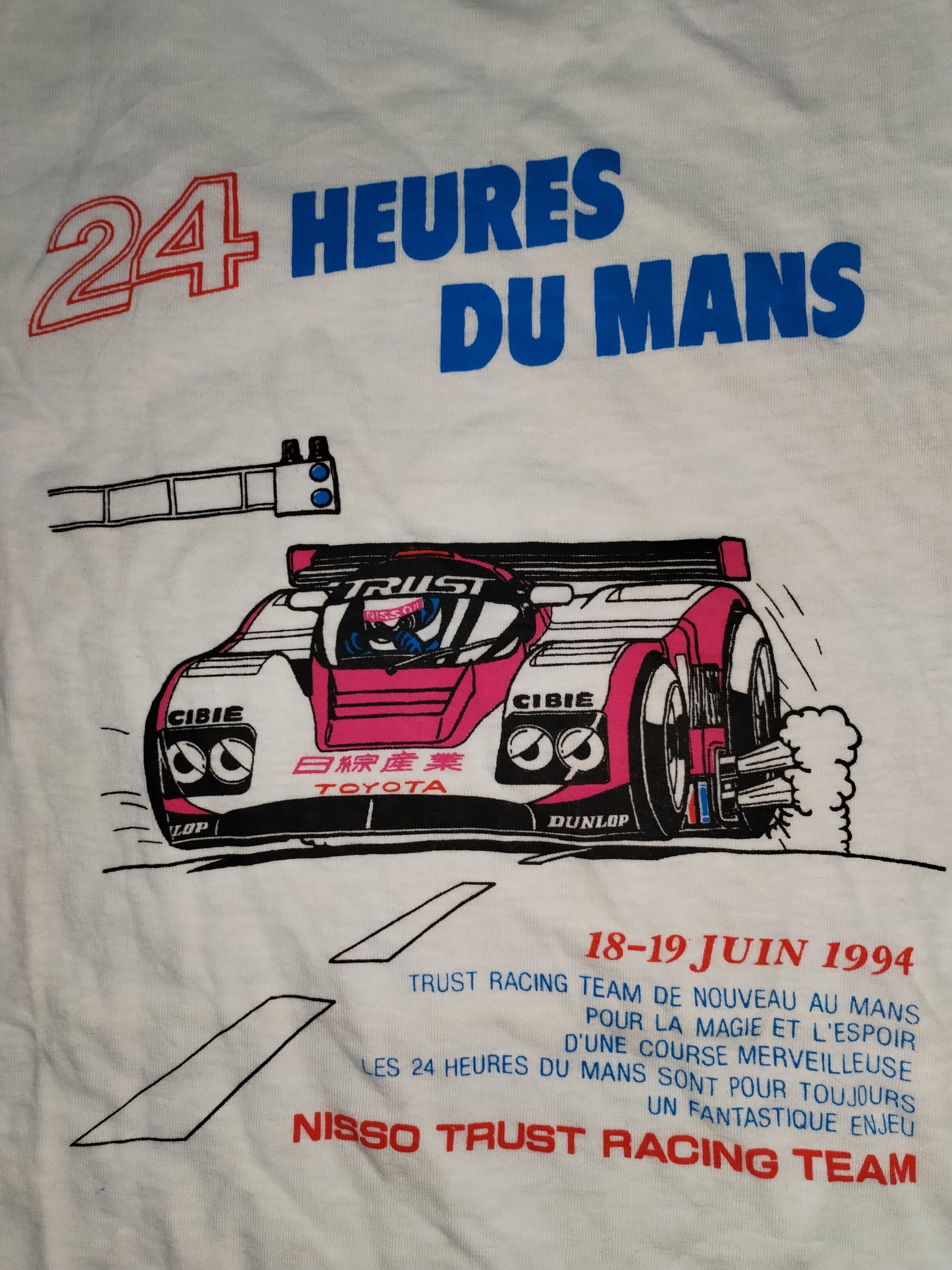 Vintage Toyota Nisso Trust Racing Team 1994