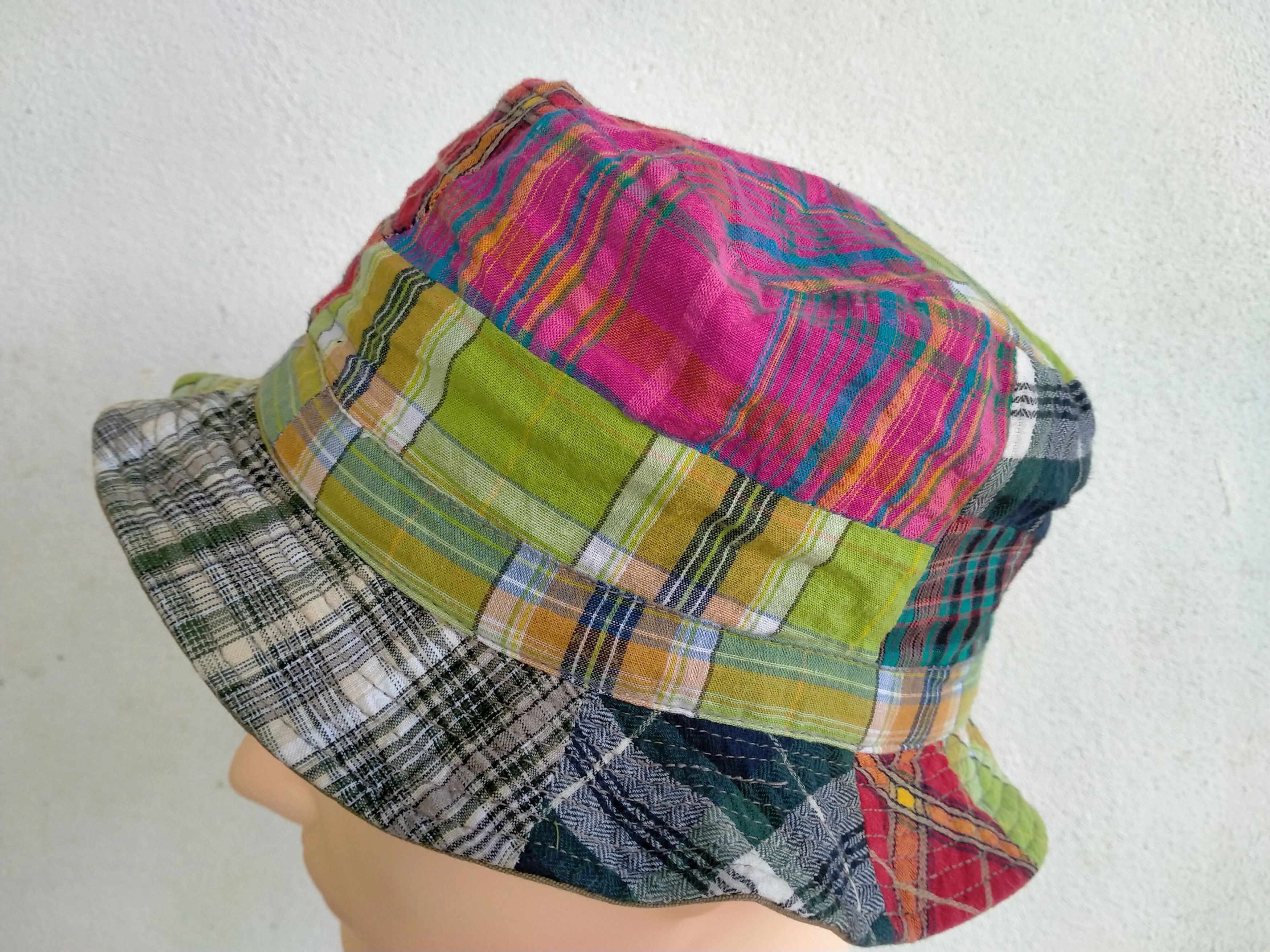 Beauty Beast × Japanese Brand Star Sundae Reversible Multicolor Patchwork bucket hat Size ONE SIZE - 4 Thumbnail