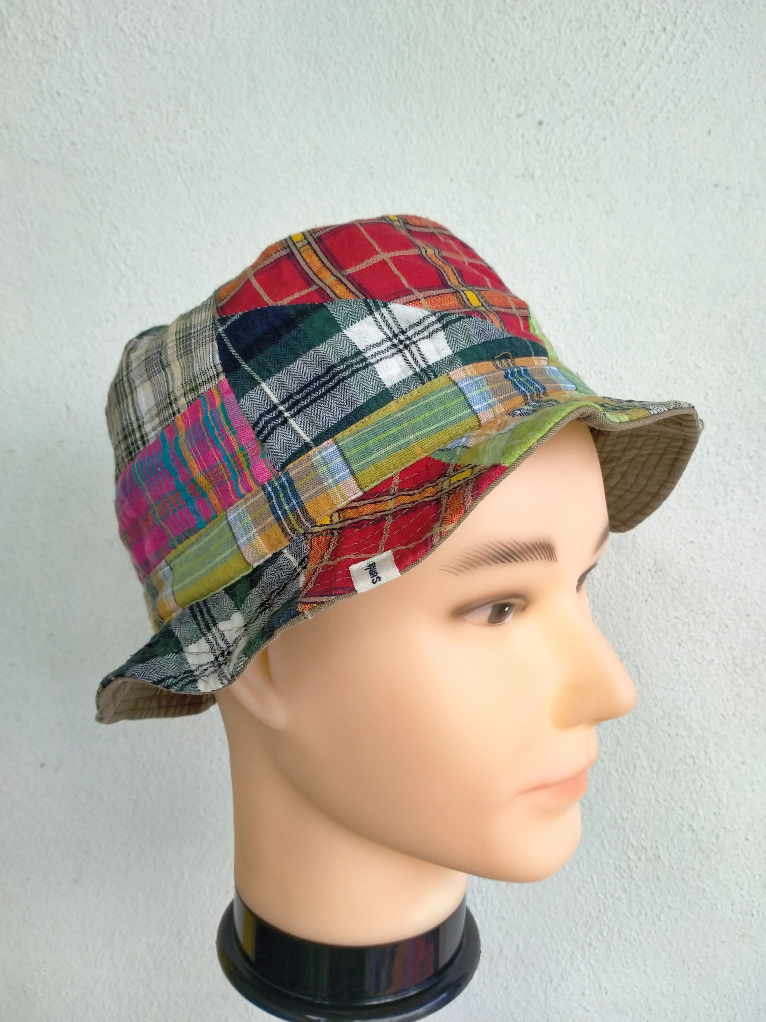 Beauty Beast × Japanese Brand Star Sundae Reversible Multicolor Patchwork bucket hat Size ONE SIZE - 1 Thumbnail