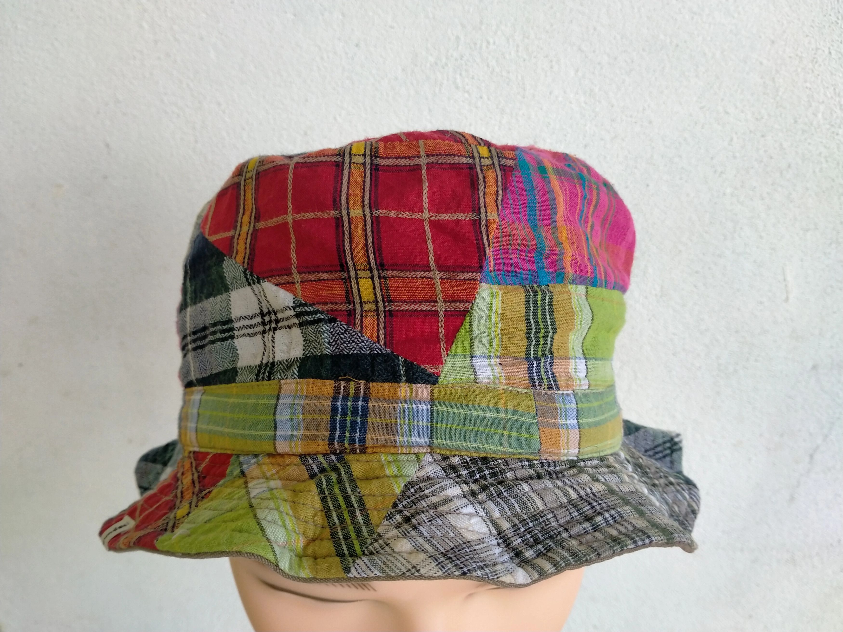 Beauty Beast × Japanese Brand Star Sundae Reversible Multicolor Patchwork bucket hat Size ONE SIZE - 2 Thumbnail