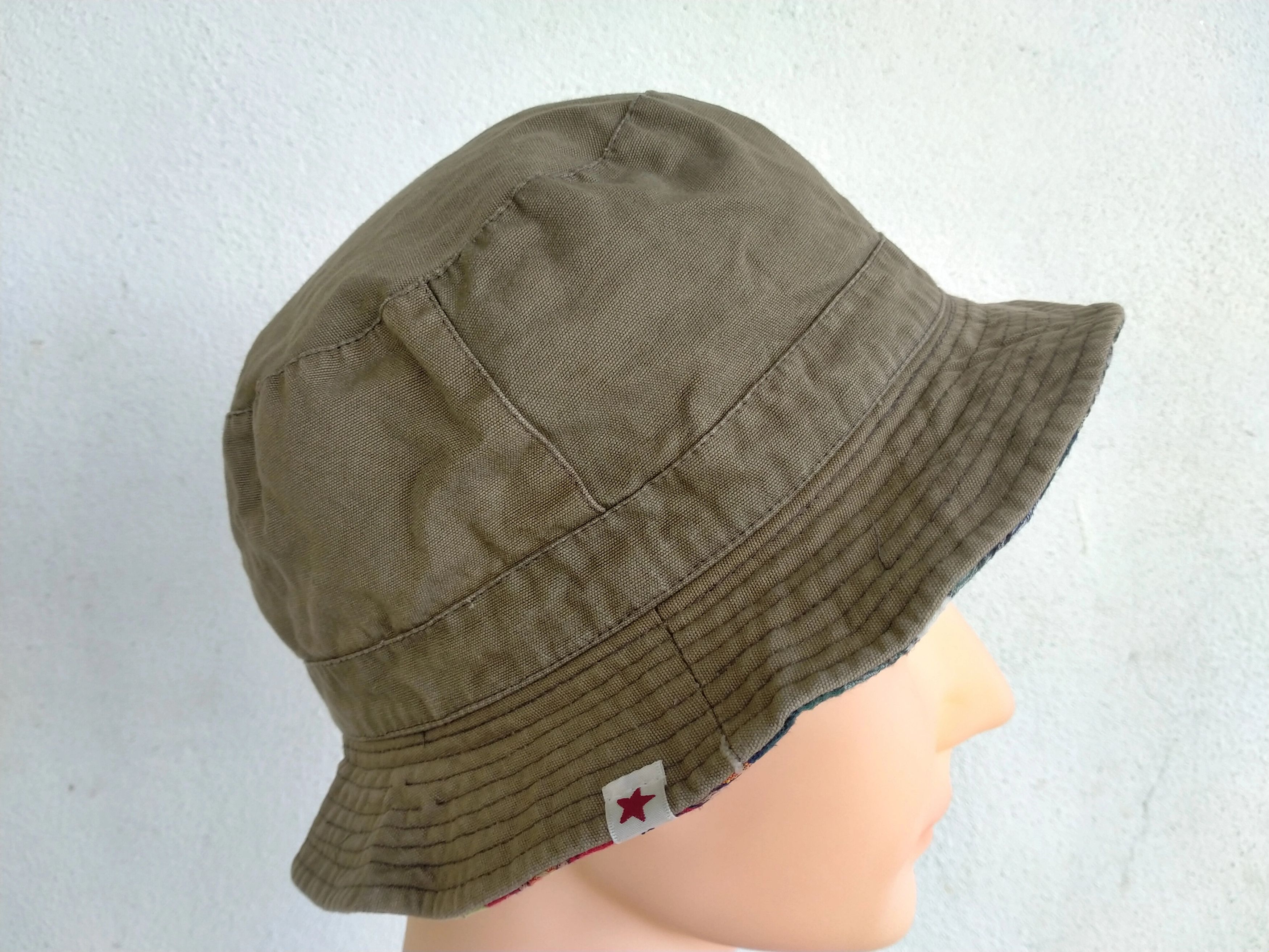 Beauty Beast × Japanese Brand Star Sundae Reversible Multicolor Patchwork bucket hat Size ONE SIZE - 9 Thumbnail
