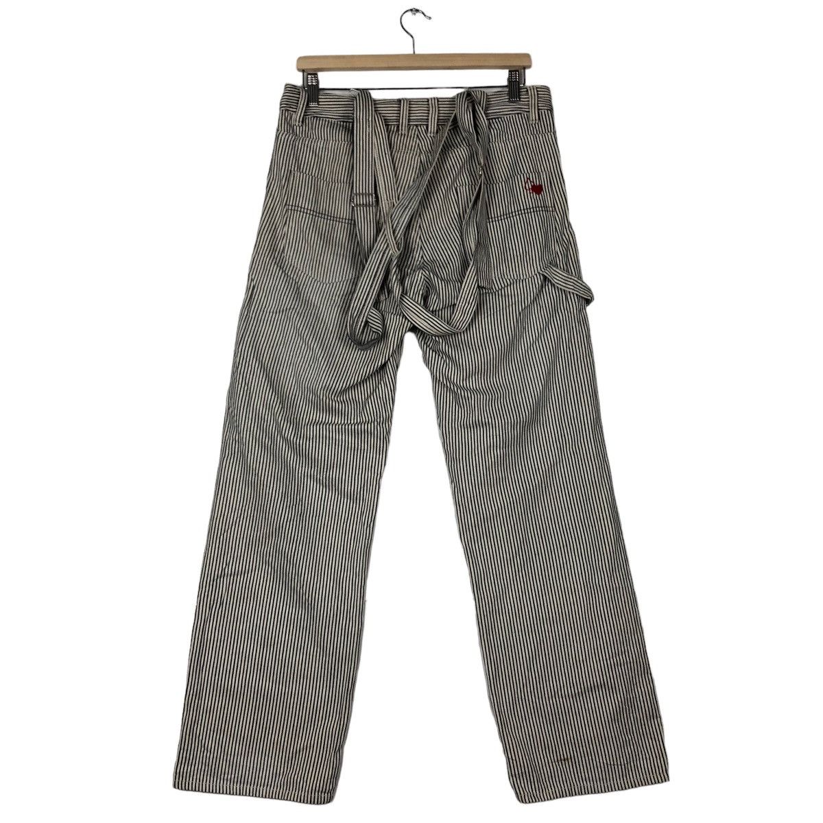 Vintage VINTAGE HIKORY CHORE WORK PANTS WG WORK ISSEY MIYAKE DESIGN Size US 32 / EU 48 - 7 Thumbnail