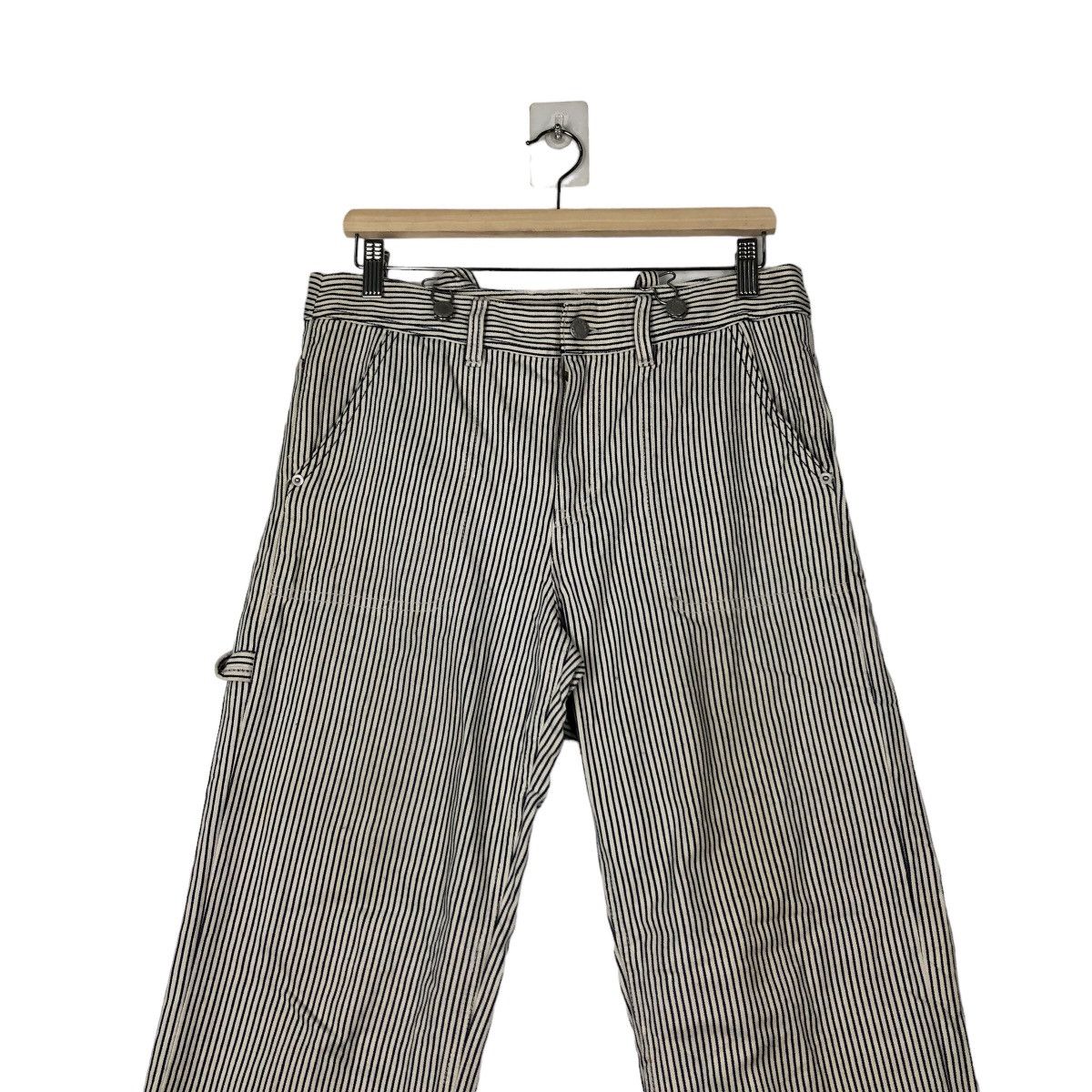 Vintage VINTAGE HIKORY CHORE WORK PANTS WG WORK ISSEY MIYAKE DESIGN Size US 32 / EU 48 - 6 Thumbnail