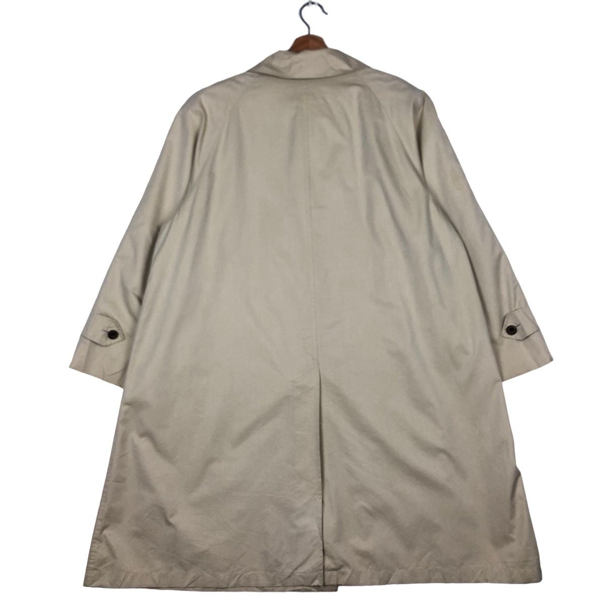 Burberry VINTAGE LONG TRENCH COAT BURBERRYS NOVA CHECK LINING Size US M / EU 48-50 / 2 - 7 Thumbnail