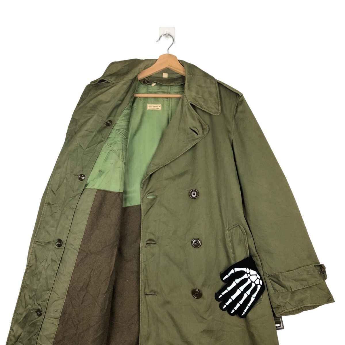 Japanese Brand TRUE VINTAGE 40’s LONG JACKET BONDAGE DESIGN MILITARY US Size US S / EU 44-46 / 1 - 11 Thumbnail