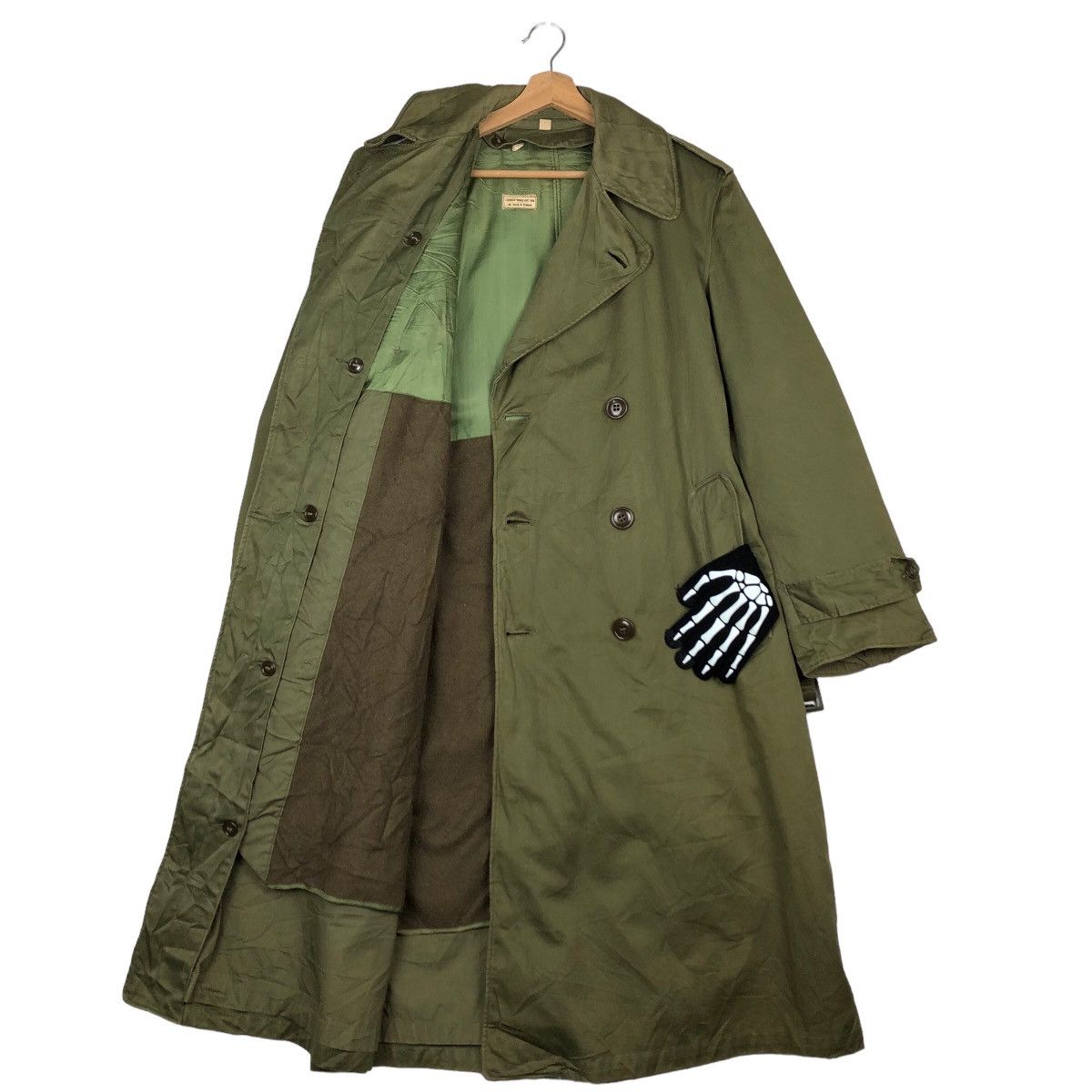 Japanese Brand TRUE VINTAGE 40’s LONG JACKET BONDAGE DESIGN MILITARY US Size US S / EU 44-46 / 1 - 10 Thumbnail