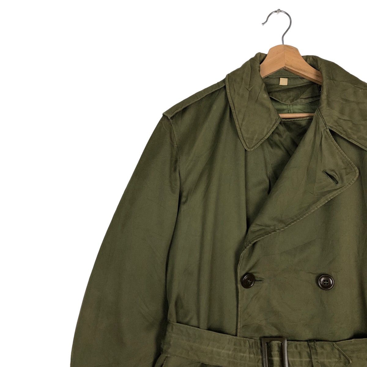 Japanese Brand TRUE VINTAGE 40’s LONG JACKET BONDAGE DESIGN MILITARY US Size US S / EU 44-46 / 1 - 7 Thumbnail