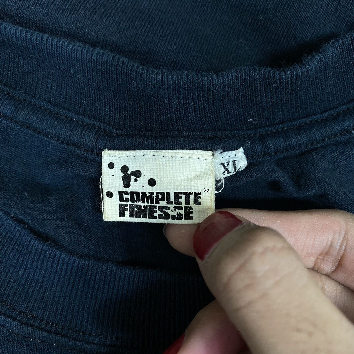 Japanese Brand COMPLETE FINESSE Japanese Brand Man With Gun Print Black Size US XL / EU 56 / 4 - 7 Thumbnail
