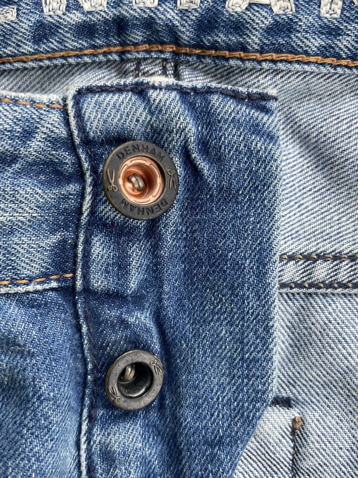 DENHAM × If Six Was Nine × Le Grande Bleu (L.G.B.) Denham Razor Slim Fit Denim Size US 32 / EU 48 - 19 Thumbnail