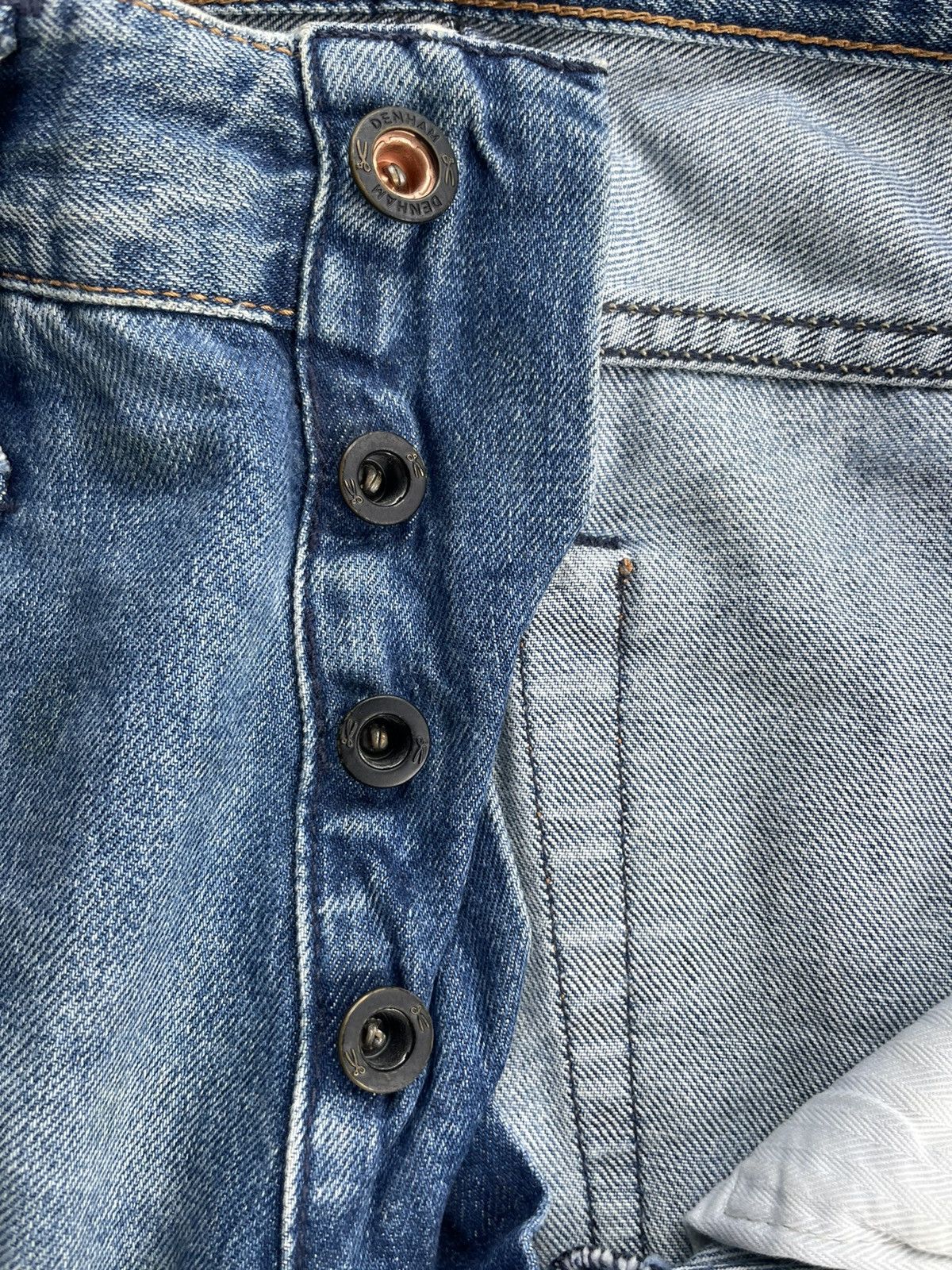 DENHAM × If Six Was Nine × Le Grande Bleu (L.G.B.) Denham Razor Slim Fit Denim Size US 32 / EU 48 - 20 Thumbnail