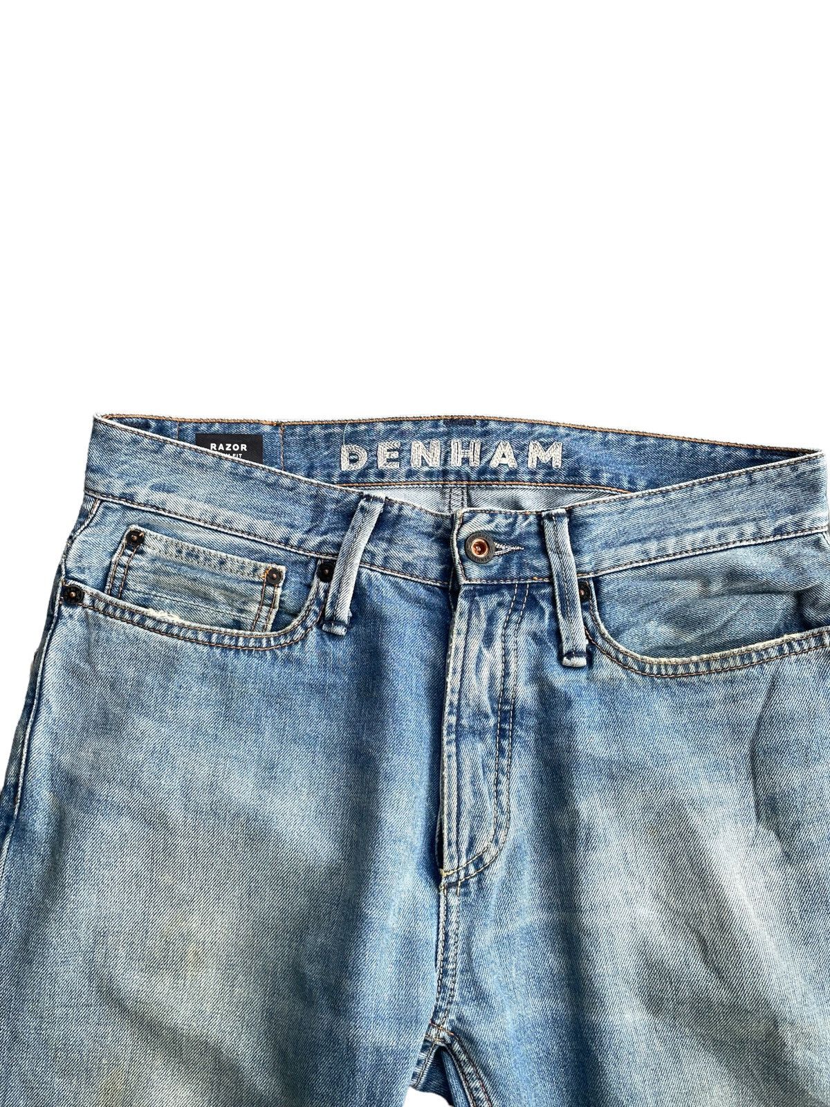 DENHAM × If Six Was Nine × Le Grande Bleu (L.G.B.) Denham Razor Slim Fit Denim Size US 32 / EU 48 - 6 Thumbnail
