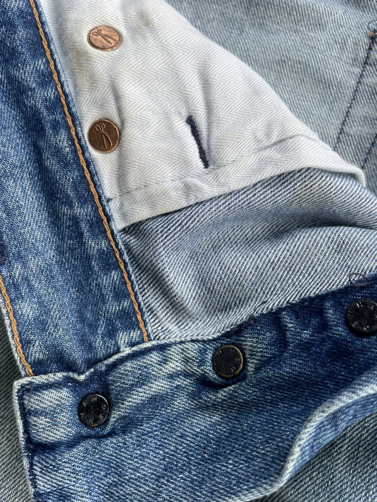 DENHAM × If Six Was Nine × Le Grande Bleu (L.G.B.) Denham Razor Slim Fit Denim Size US 32 / EU 48 - 18 Thumbnail