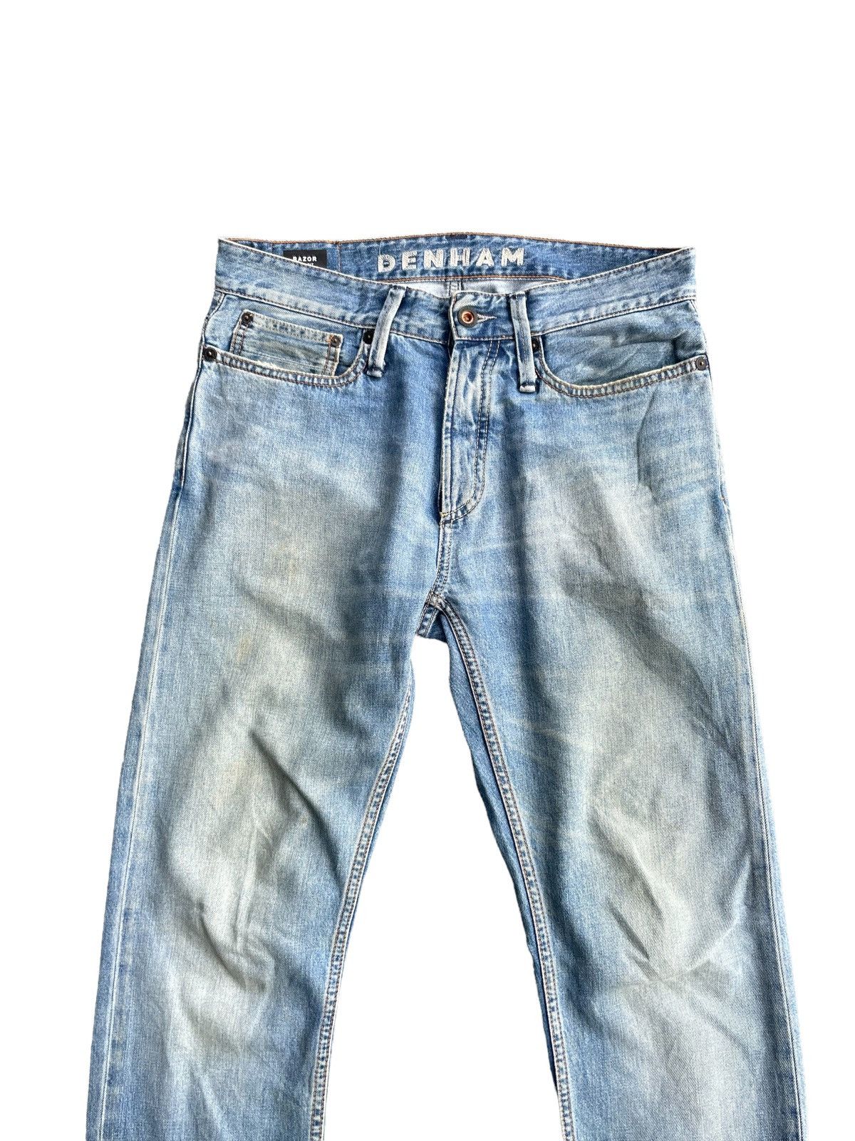 DENHAM × If Six Was Nine × Le Grande Bleu (L.G.B.) Denham Razor Slim Fit Denim Size US 32 / EU 48 - 4 Thumbnail