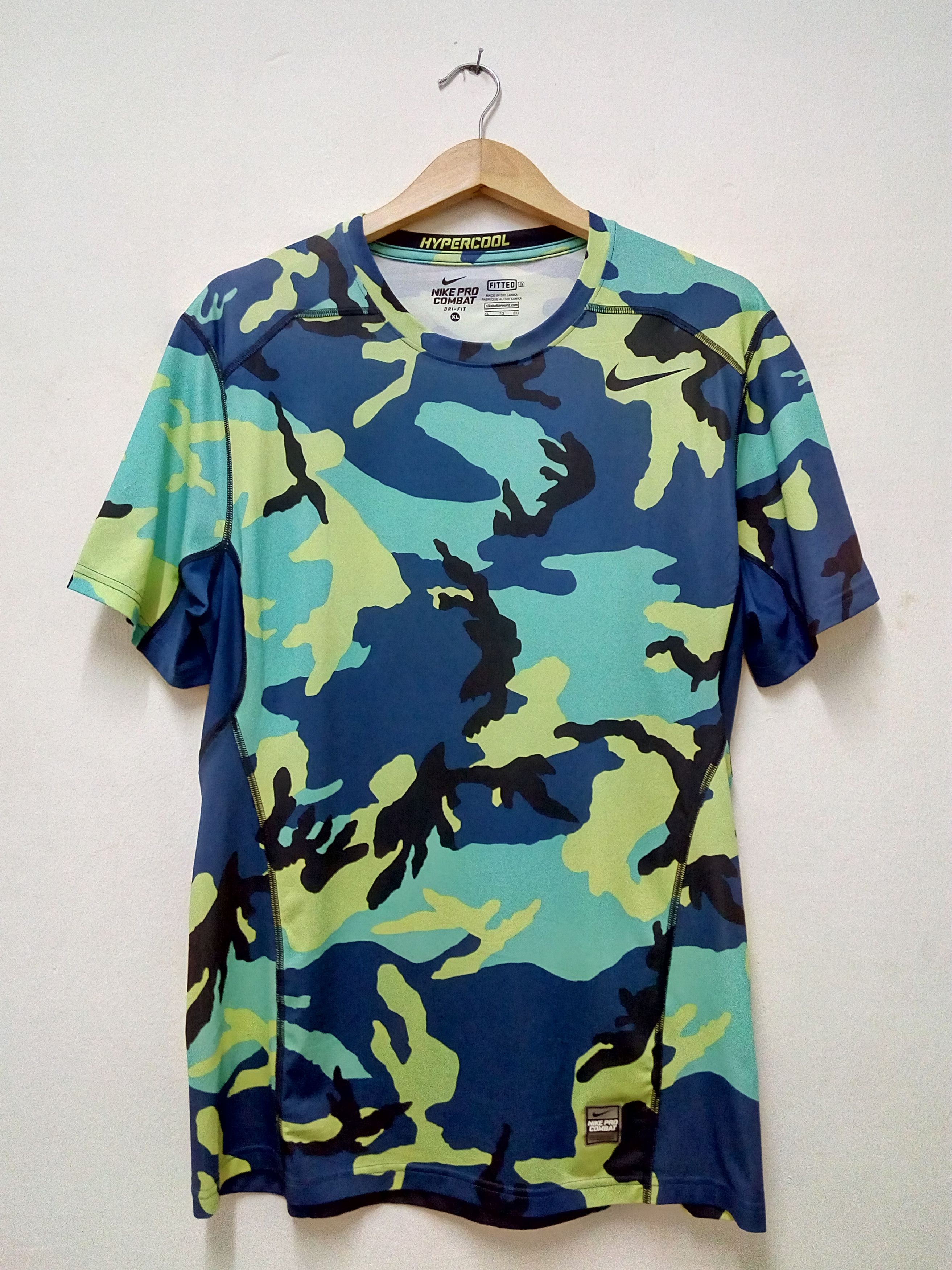 Nike NIKE PRO COMBAT DRI-FIT CAMO Size US XL / EU 56 / 4 - 1 Thumbnail