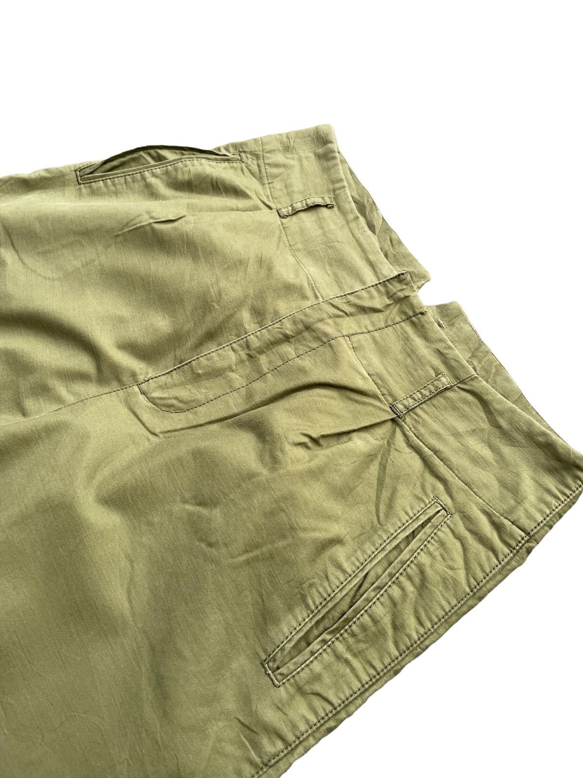 Japanese Brand Olive Green D’un a Dix Military Style Trouser Size US 30 / EU 46 - 6 Thumbnail