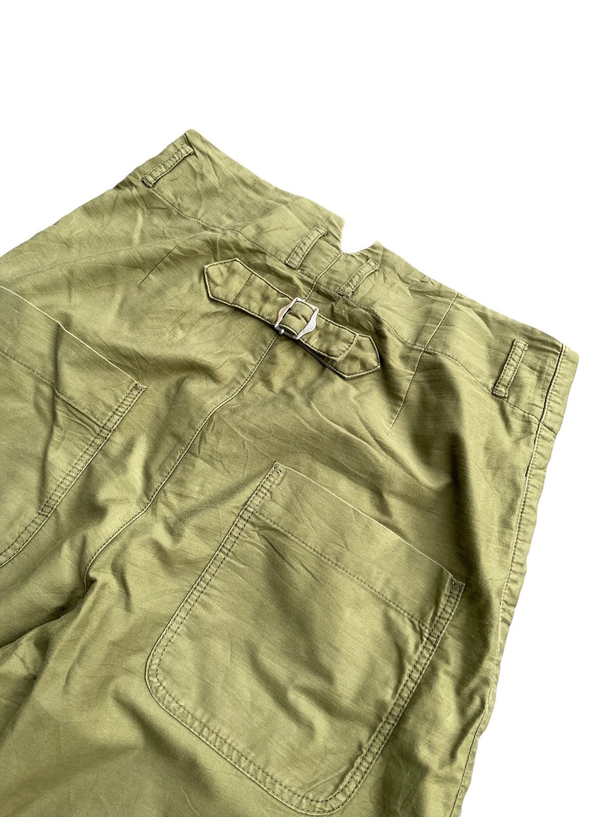 Japanese Brand Olive Green D’un a Dix Military Style Trouser Size US 30 / EU 46 - 9 Thumbnail