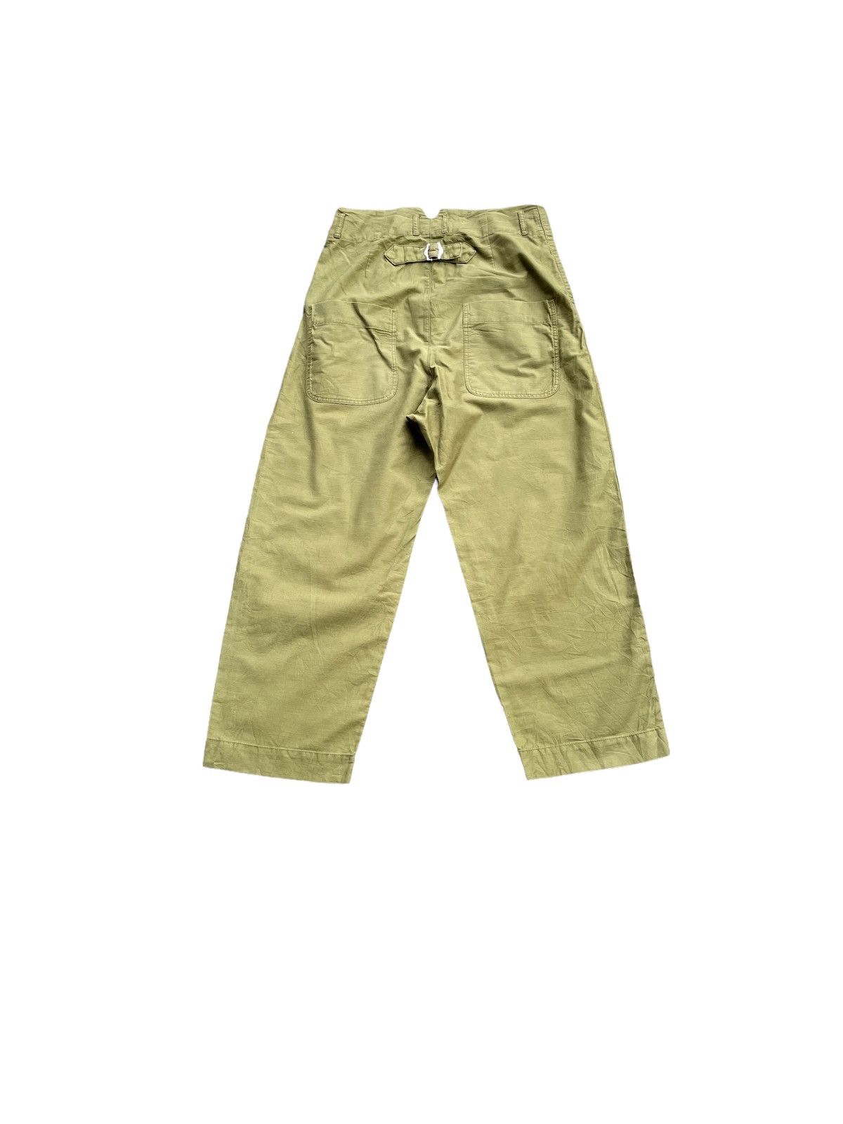 Japanese Brand Olive Green D’un a Dix Military Style Trouser Size US 30 / EU 46 - 7 Thumbnail