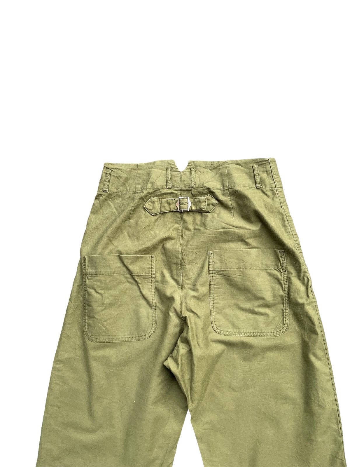 Japanese Brand Olive Green D’un a Dix Military Style Trouser Size US 30 / EU 46 - 8 Thumbnail