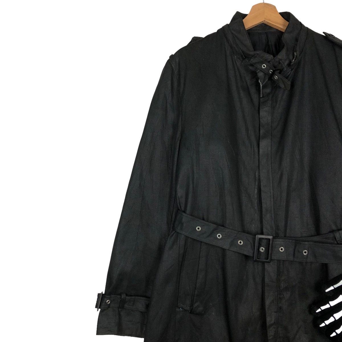 Japanese Brand VINTAGE LONG JACKET V-MEN ISSEY MIYAKE JAPAN MADE DESIGN Size US L / EU 52-54 / 3 - 6 Thumbnail