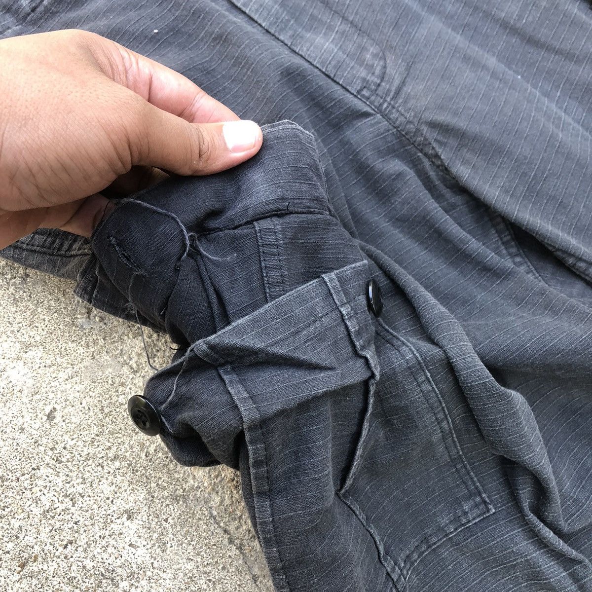 Japanese Brand 🔥Rare🔥Arfican Taro Embroidered Rasta Tactical Cargo Pants Size US 34 / EU 50 - 10 Thumbnail