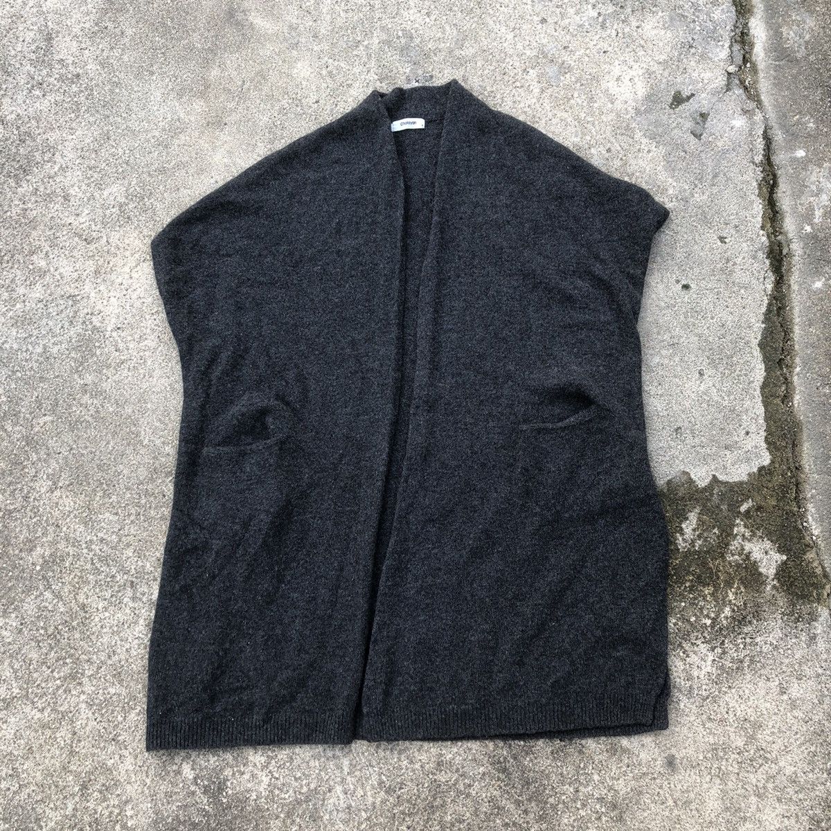 Designer × Hussein Chalayan 🔥Iconic🔥Hussein Chalayan Free Styles Wide Long Wool Cardigan Size M / US 6-8 / IT 42-44 - 1 Thumbnail