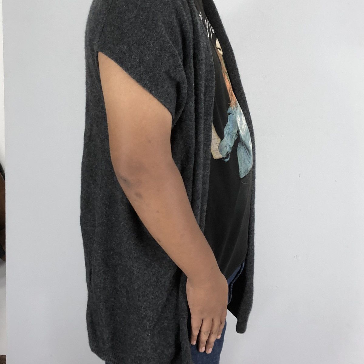 Designer × Hussein Chalayan 🔥Iconic🔥Hussein Chalayan Free Styles Wide Long Wool Cardigan Size M / US 6-8 / IT 42-44 - 18 Thumbnail