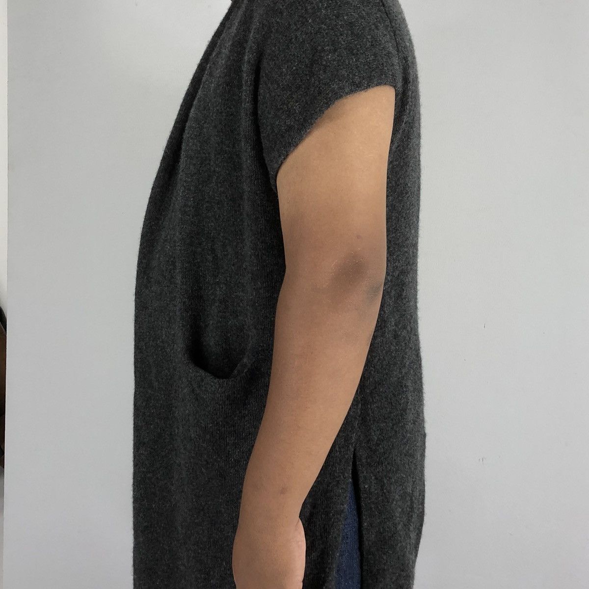 Designer × Hussein Chalayan 🔥Iconic🔥Hussein Chalayan Free Styles Wide Long Wool Cardigan Size M / US 6-8 / IT 42-44 - 17 Thumbnail
