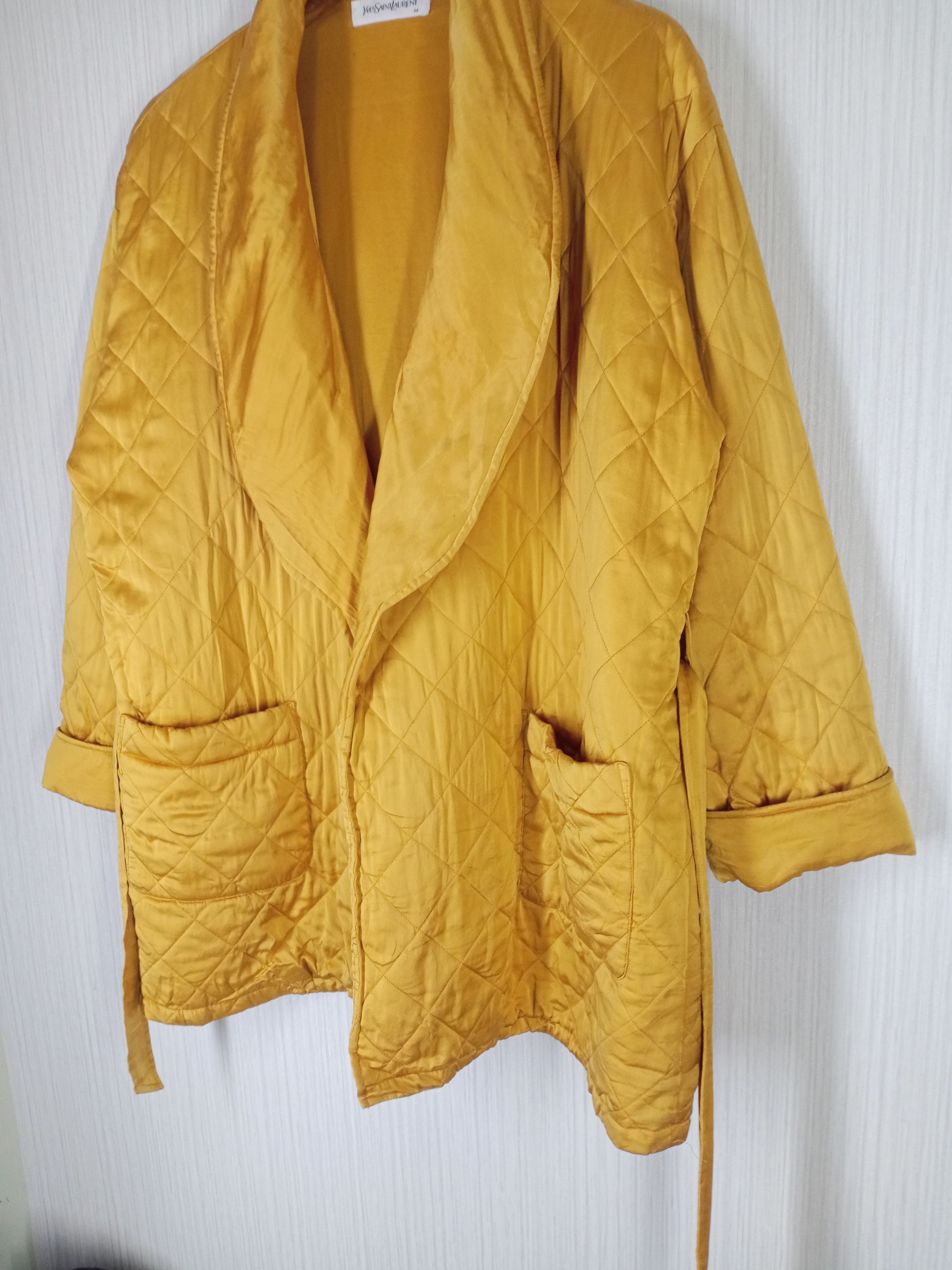 Yves Saint Laurent Vintage Yves Saint Laurent Quilted Kimono Cardigan Size US M / EU 48-50 / 2 - 3 Thumbnail