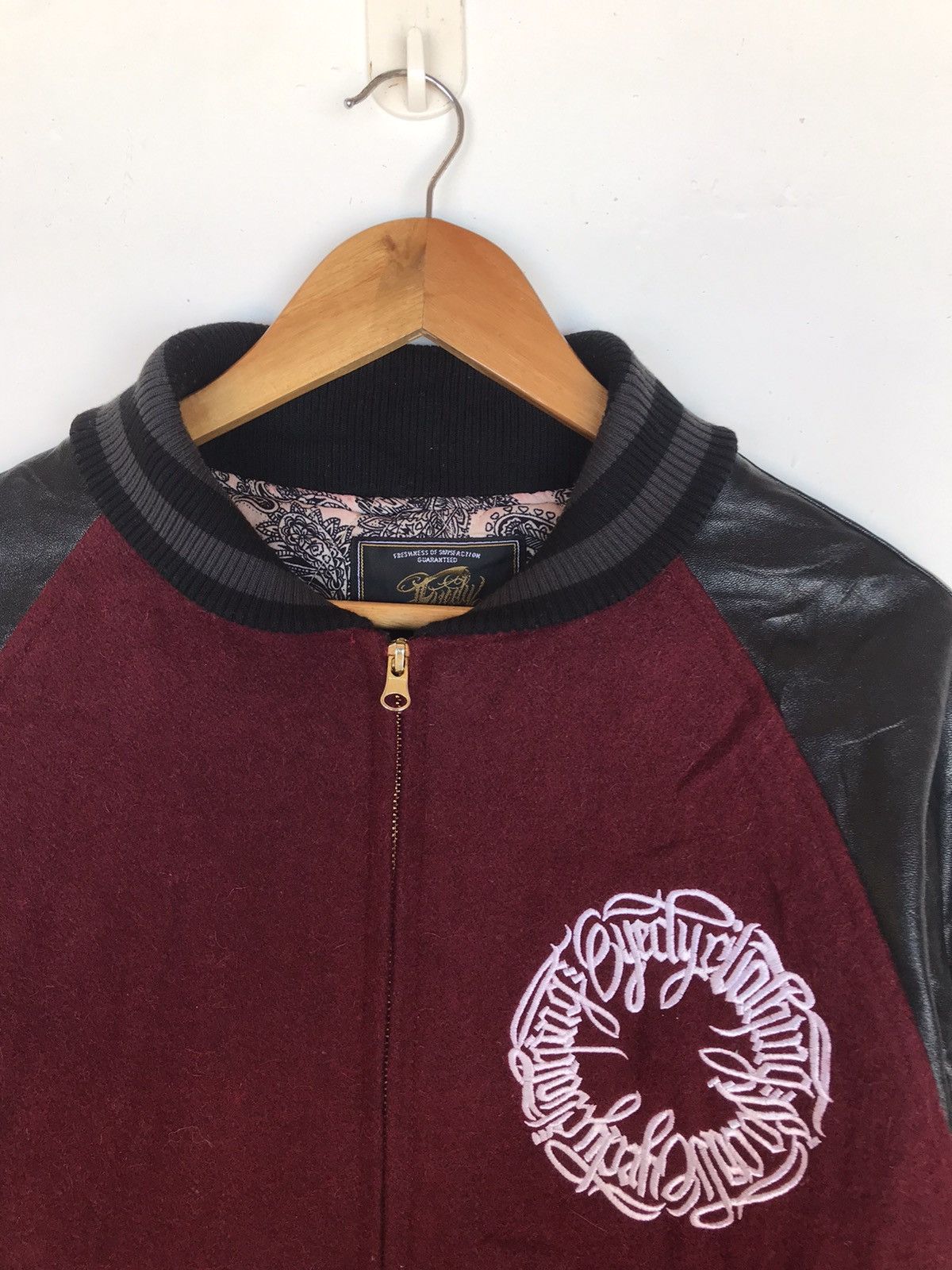 Japanese Brand Vintage Japanese Brand Subciety Varsity Jacket Size US M / EU 48-50 / 2 - 6 Thumbnail