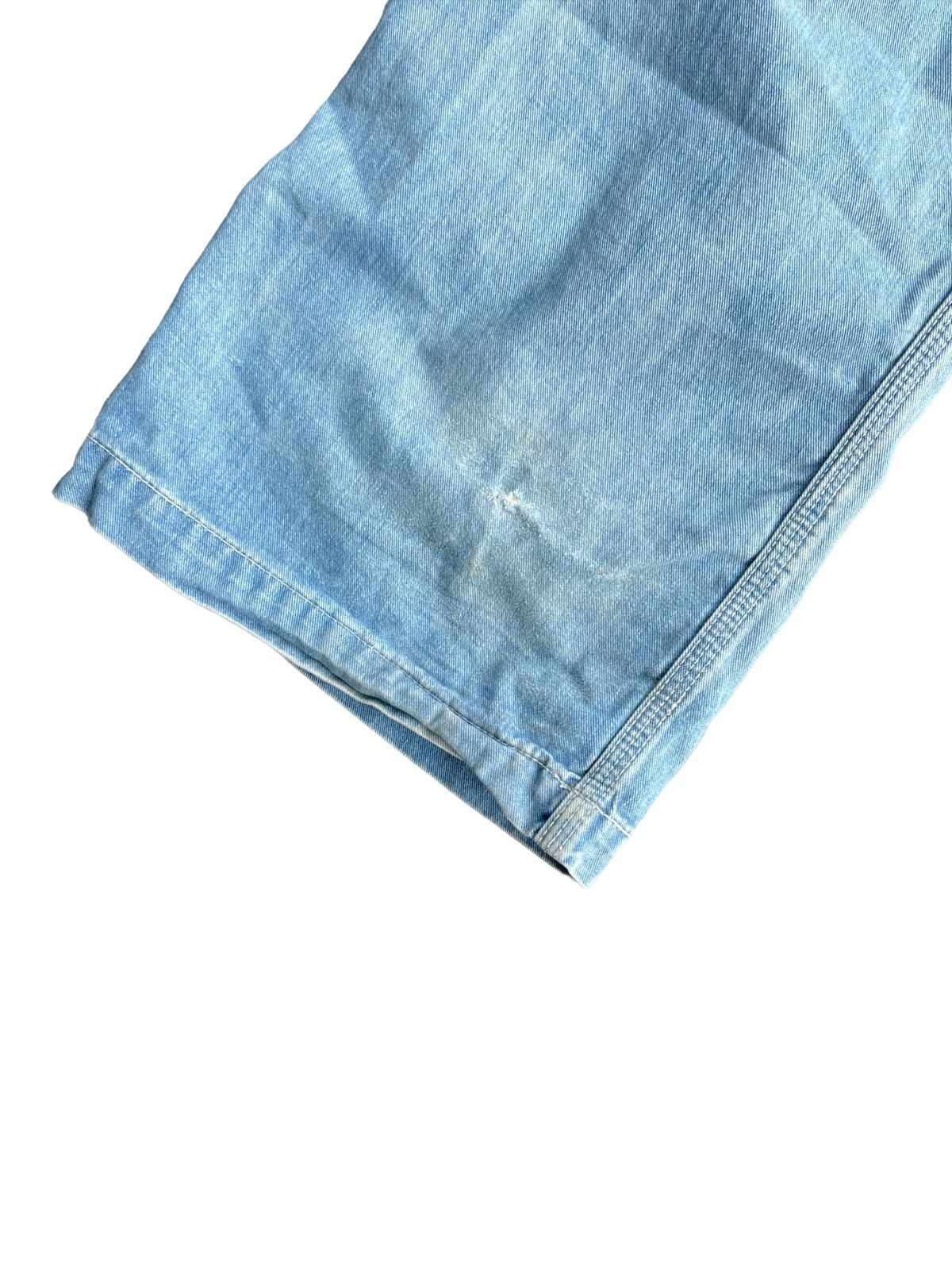 Japanese Brand Vintage Workwear Aging Faded Wash Denim Size US 32 / EU 48 - 12 Thumbnail