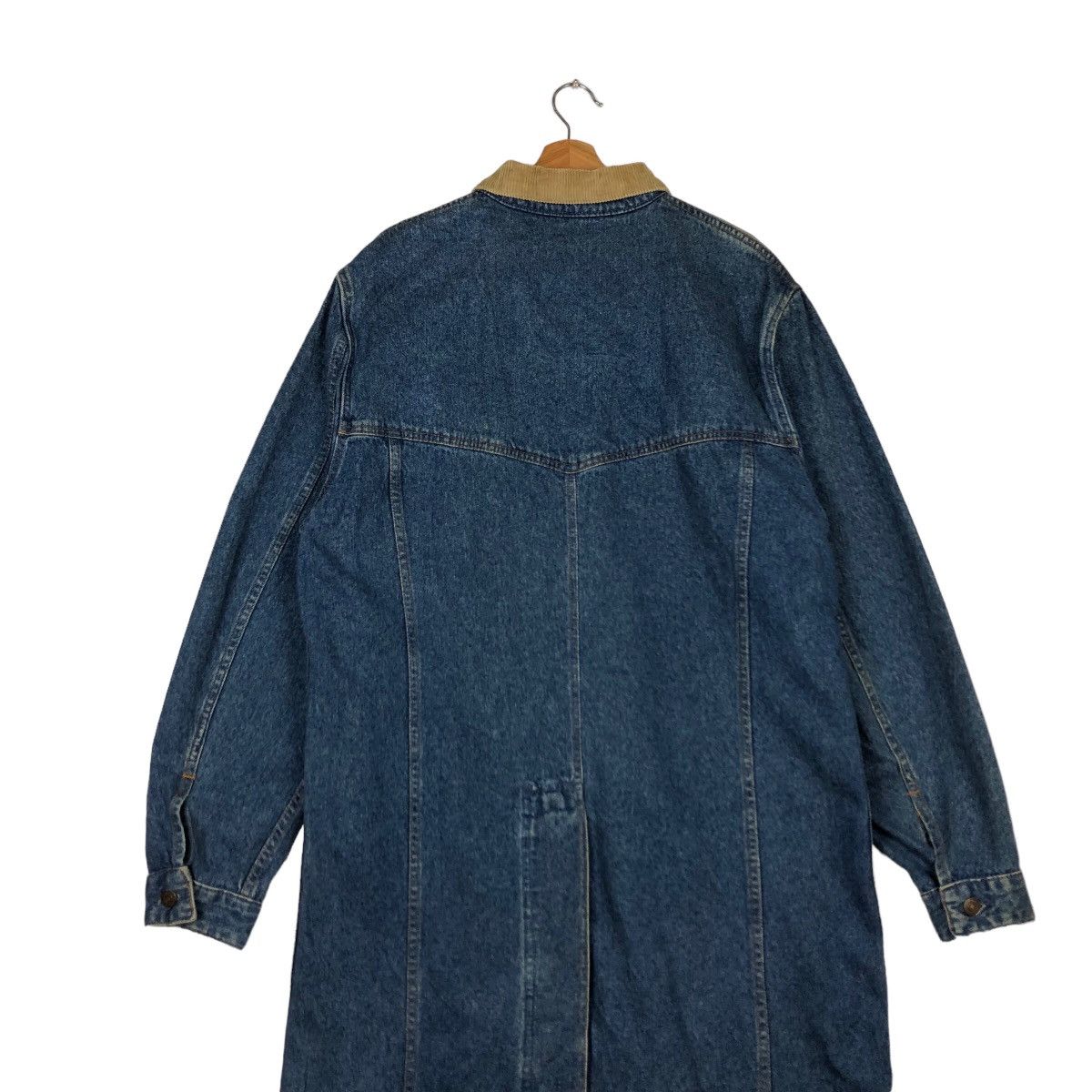 Levi's TRUE VINTAGE 90’s LONG JACKET DENIM LEVI’S MADE IN USA Size US L / EU 52-54 / 3 - 8 Thumbnail