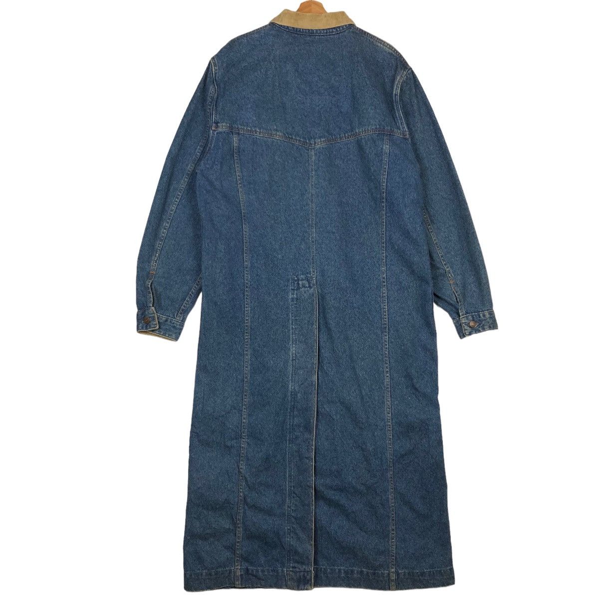 Levi's TRUE VINTAGE 90’s LONG JACKET DENIM LEVI’S MADE IN USA Size US L / EU 52-54 / 3 - 7 Thumbnail