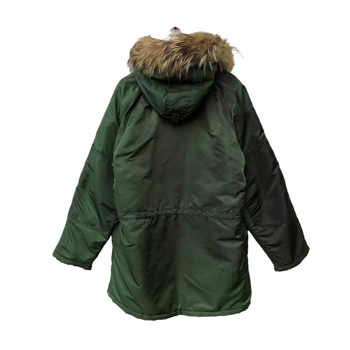 I. Spiewak And Sons Vtg I Spiewak Jacket Type N3B Fur Ruff Hoodie Faded Jacket Size US L / EU 52-54 / 3 - 2 Thumbnail