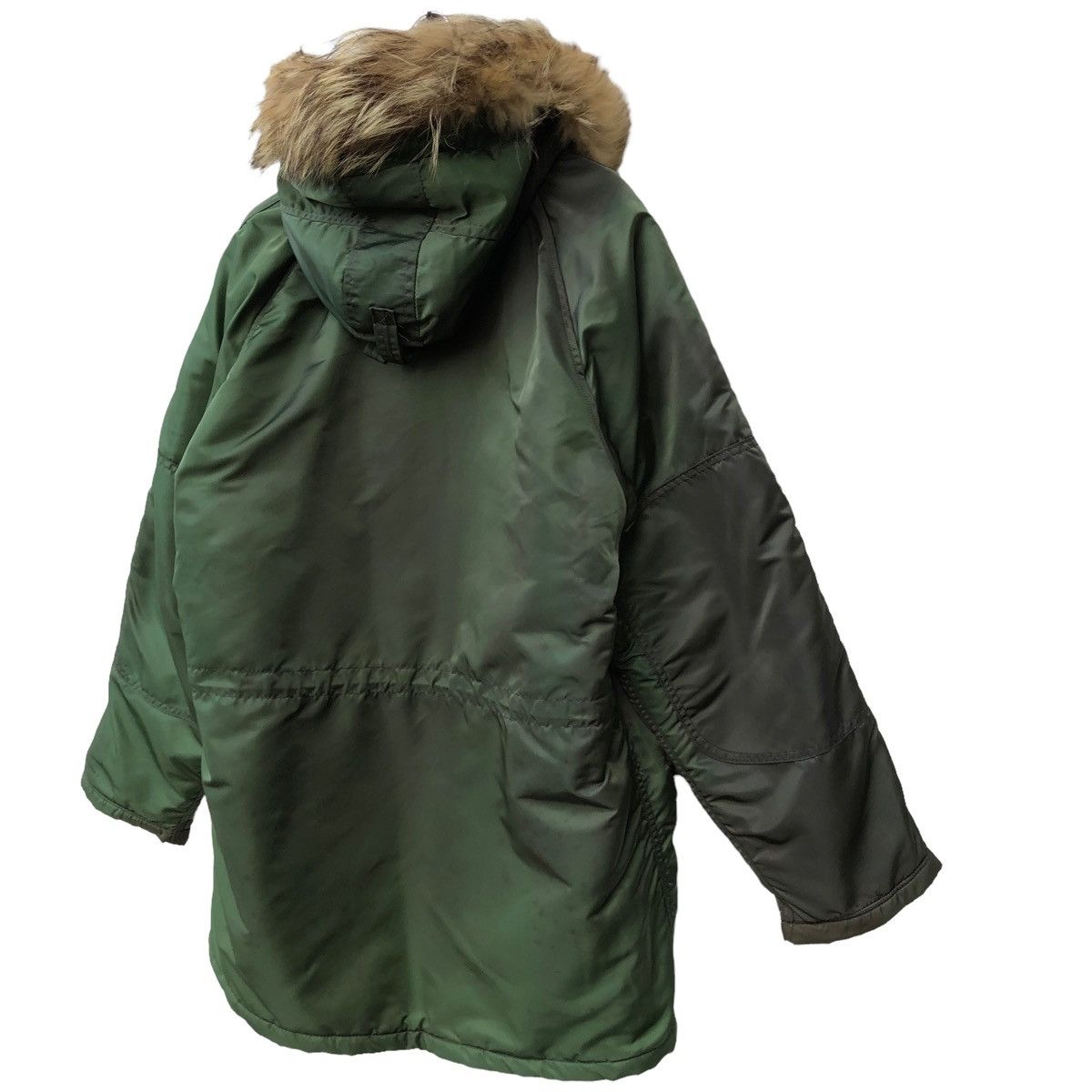 I. Spiewak And Sons Vtg I Spiewak Jacket Type N3B Fur Ruff Hoodie Faded Jacket Size US L / EU 52-54 / 3 - 5 Thumbnail