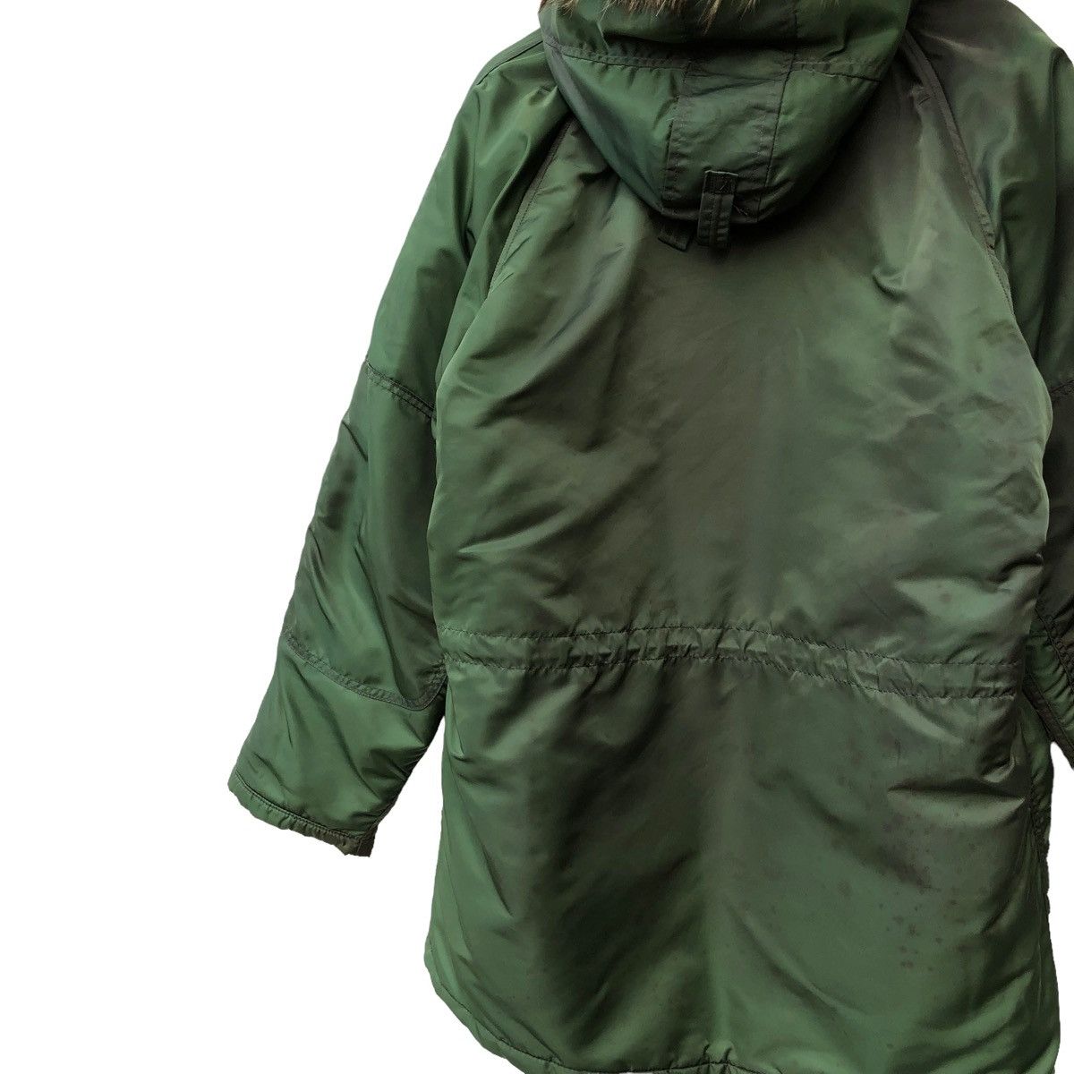I. Spiewak And Sons Vtg I Spiewak Jacket Type N3B Fur Ruff Hoodie Faded Jacket Size US L / EU 52-54 / 3 - 8 Thumbnail